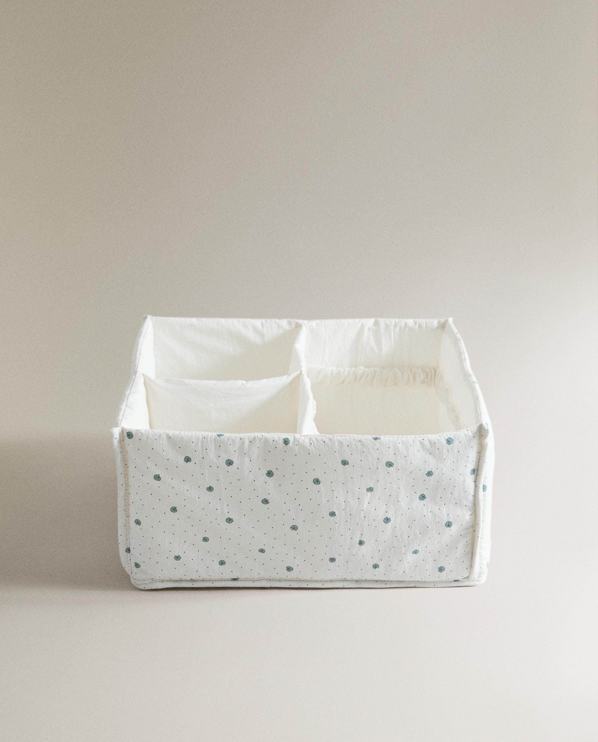 LEAF PRINT COTTON BABY ORGANISER product thumbnail 4