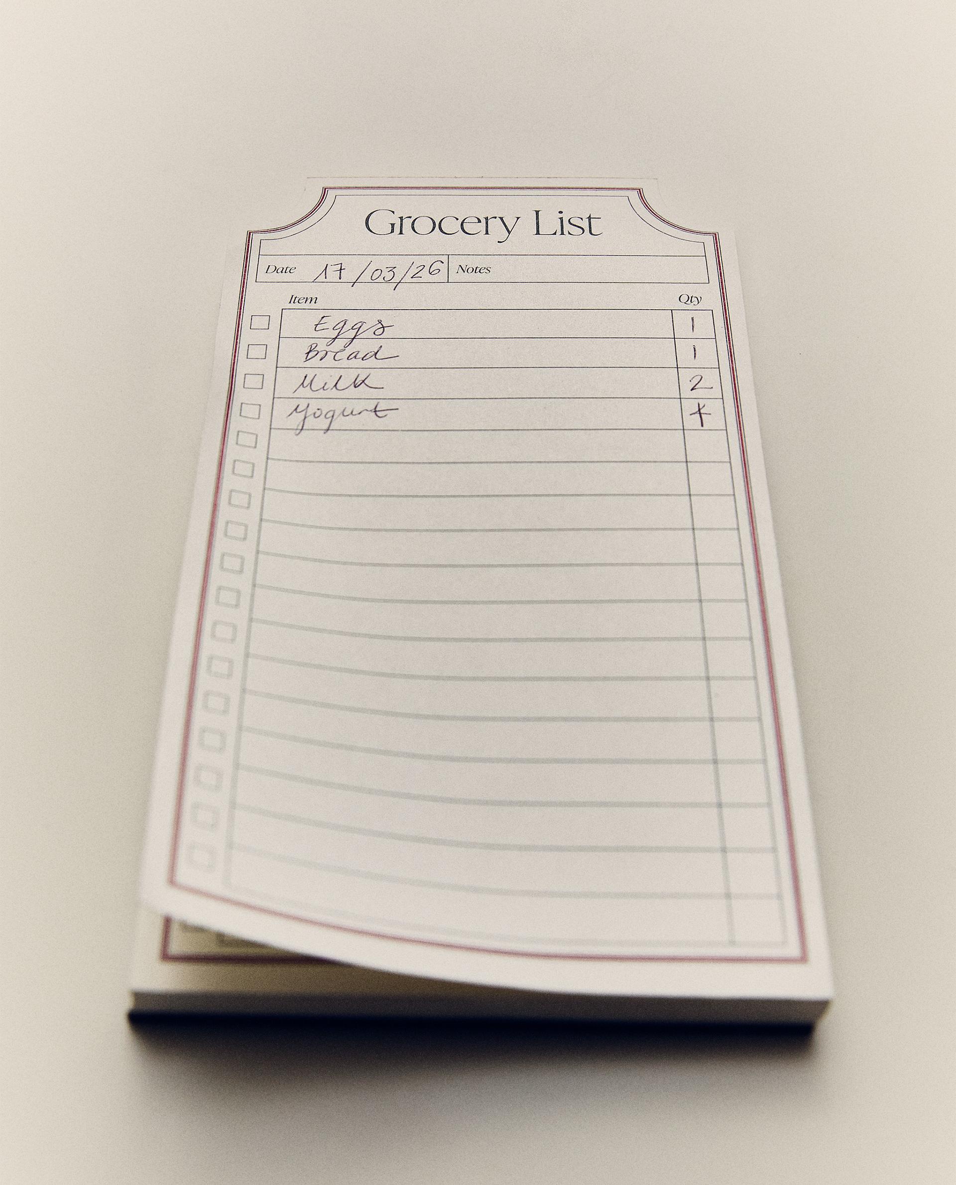 AIMANT LISTE DE COURSES (45 FEUILLES) AIMANT LISTE DE COURSES (45 FEUILLES)