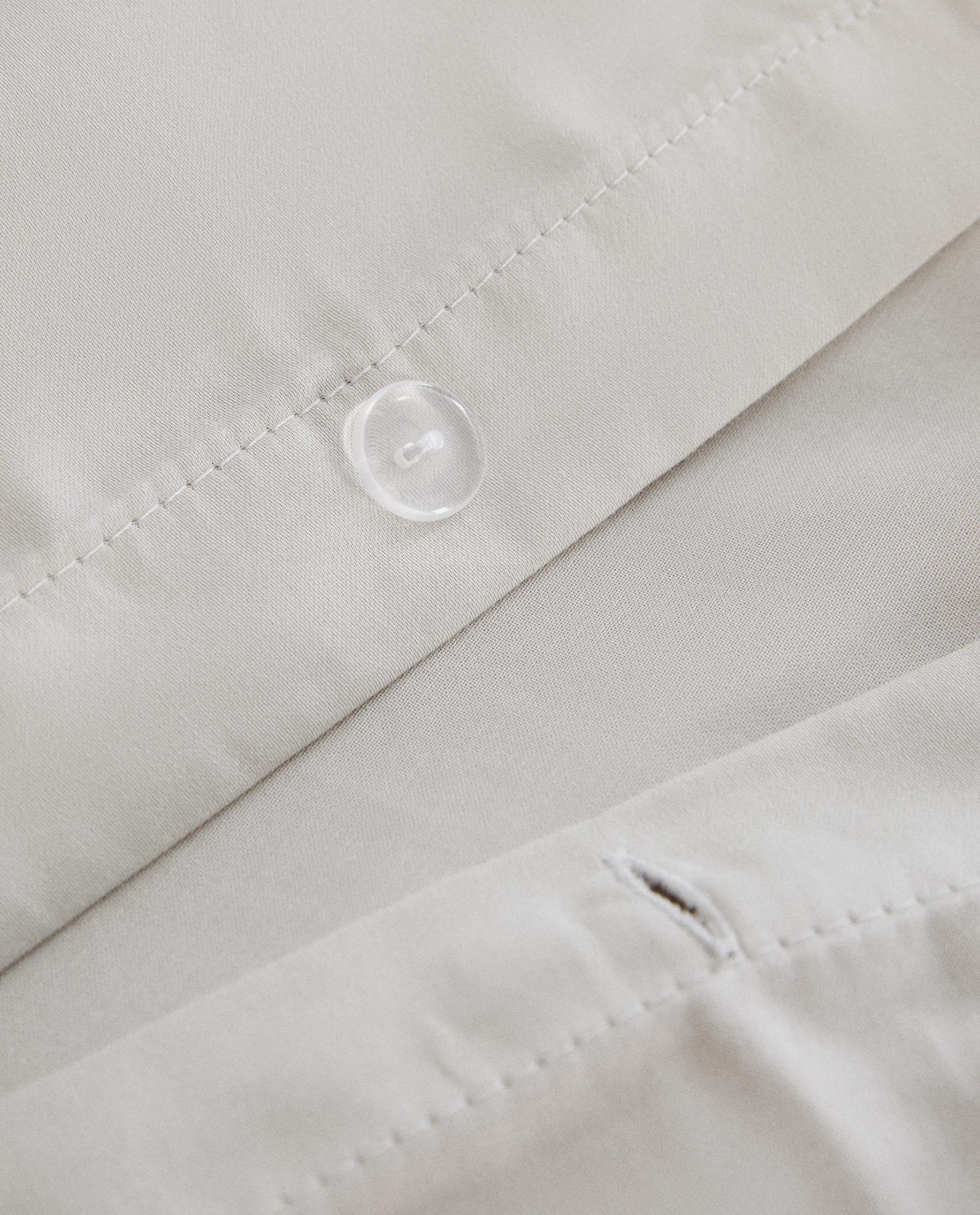 (300 THREAD COUNT) SATEEN FITTED SHEET | 40 CM HIGH