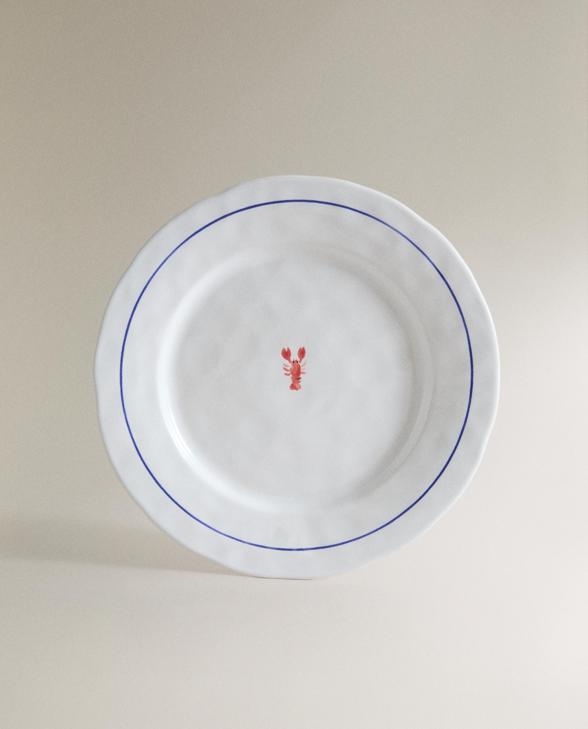 STONEWARE LOBSTER DINNER DISH product thumbnail 7
