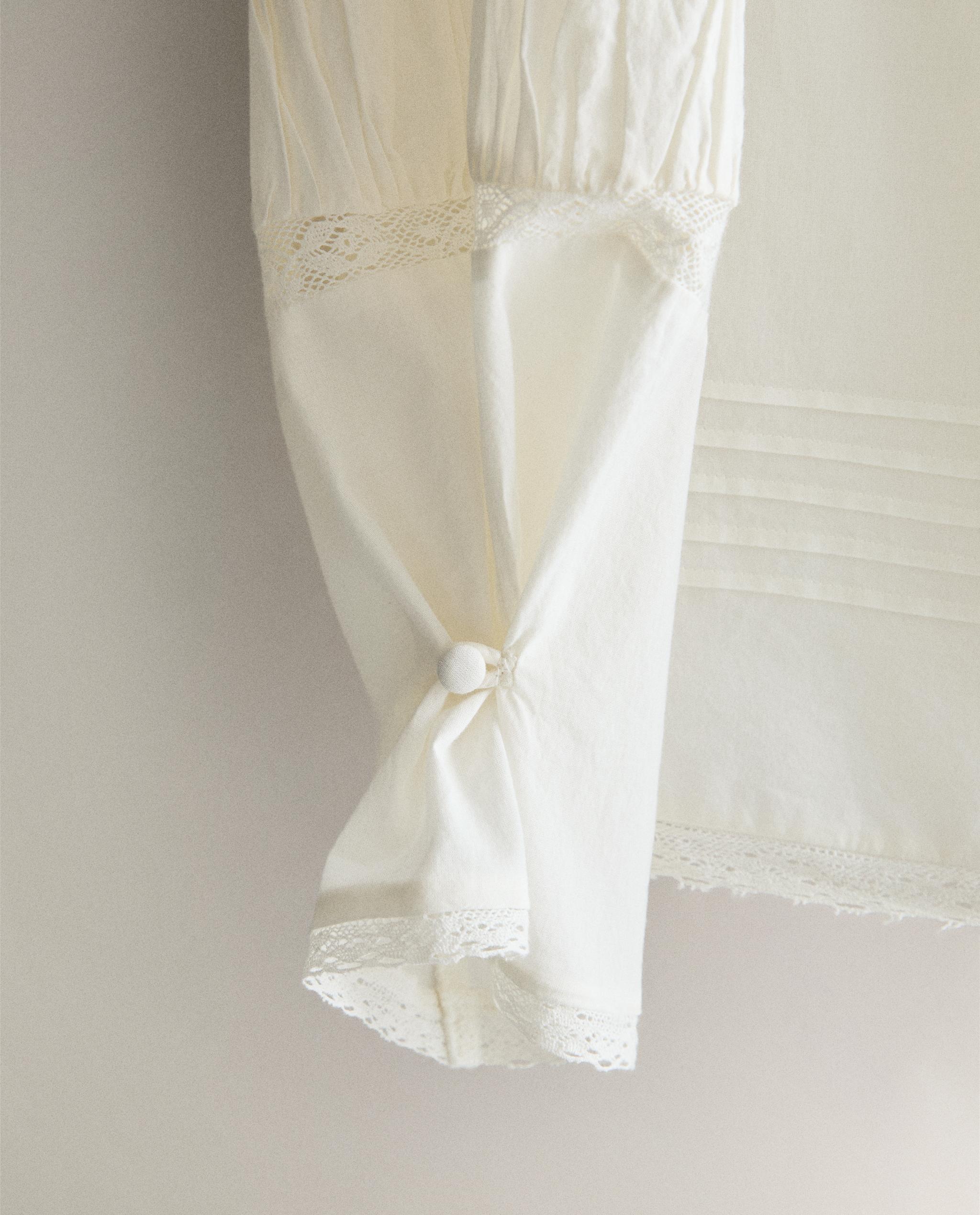 LACE COTTON SHIRT product thumbnail 3