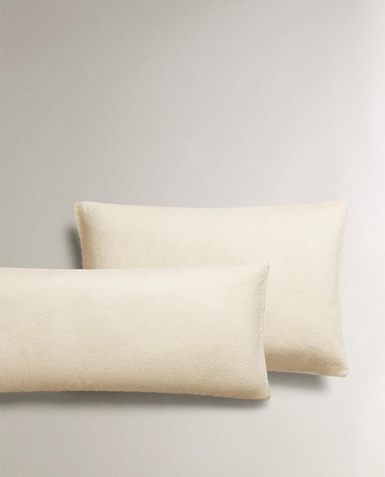 CASHMERE EFFECT COTTON CUSHION COVER