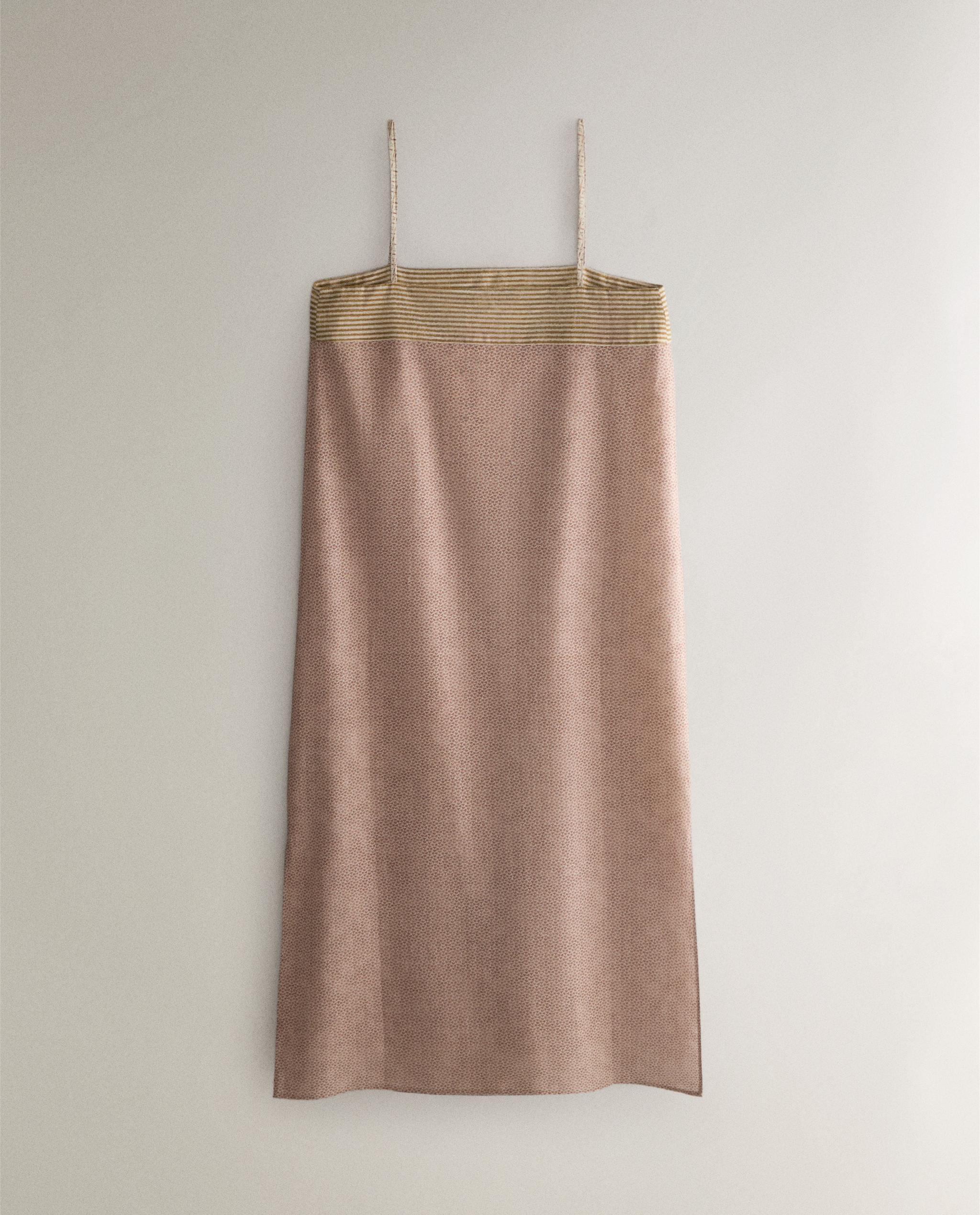 DRESS WITH CONTRAST PRINT | KATHARINE POLE product thumbnail 7