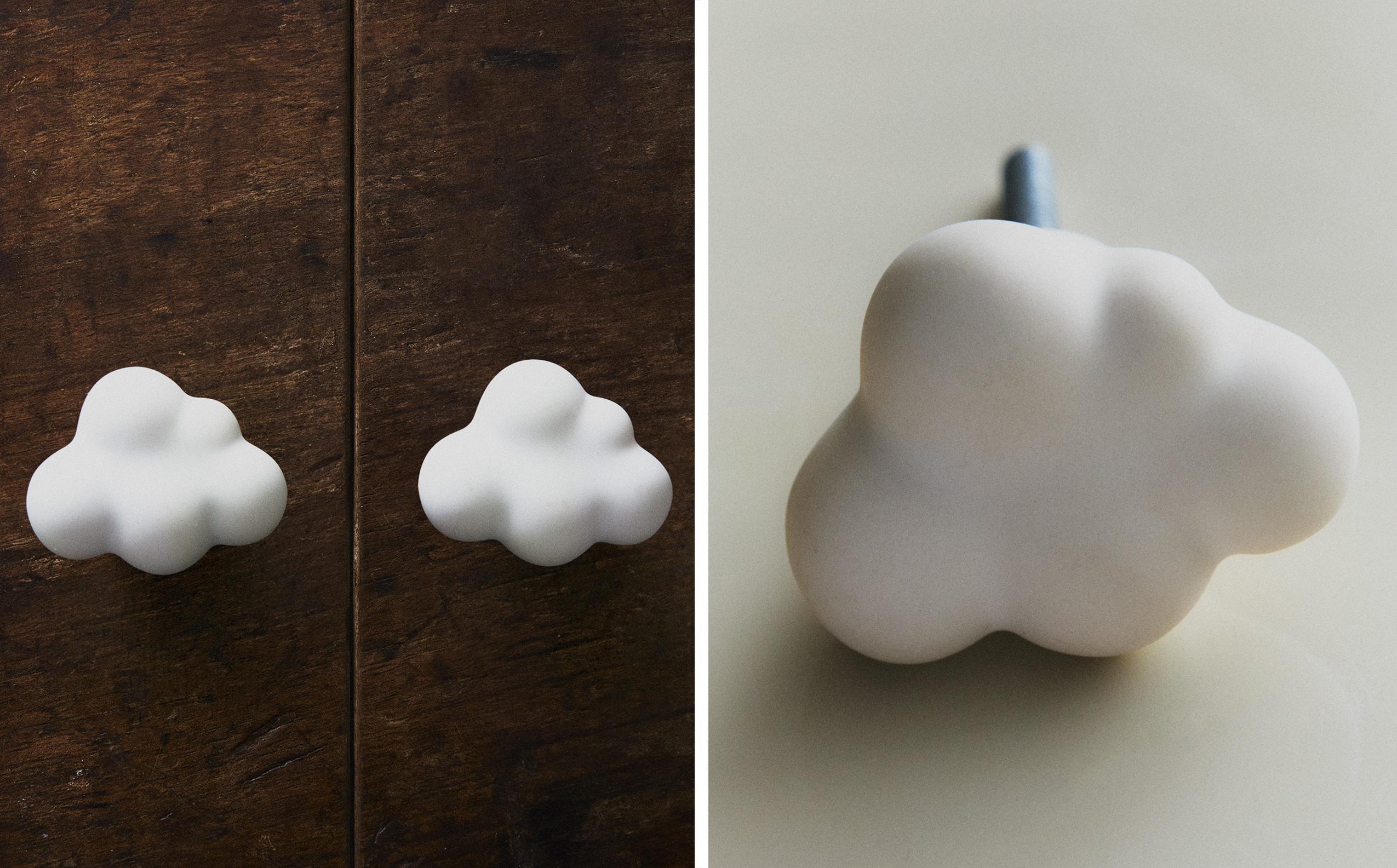 PACK OF KIDS' CLOUD DOOR KNOBS (PACK OF 2) product thumbnail 2