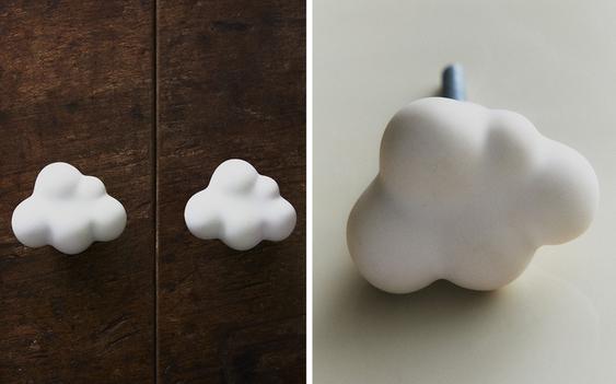 PACK OF KIDS' CLOUD DOOR KNOBS (PACK OF 2)
