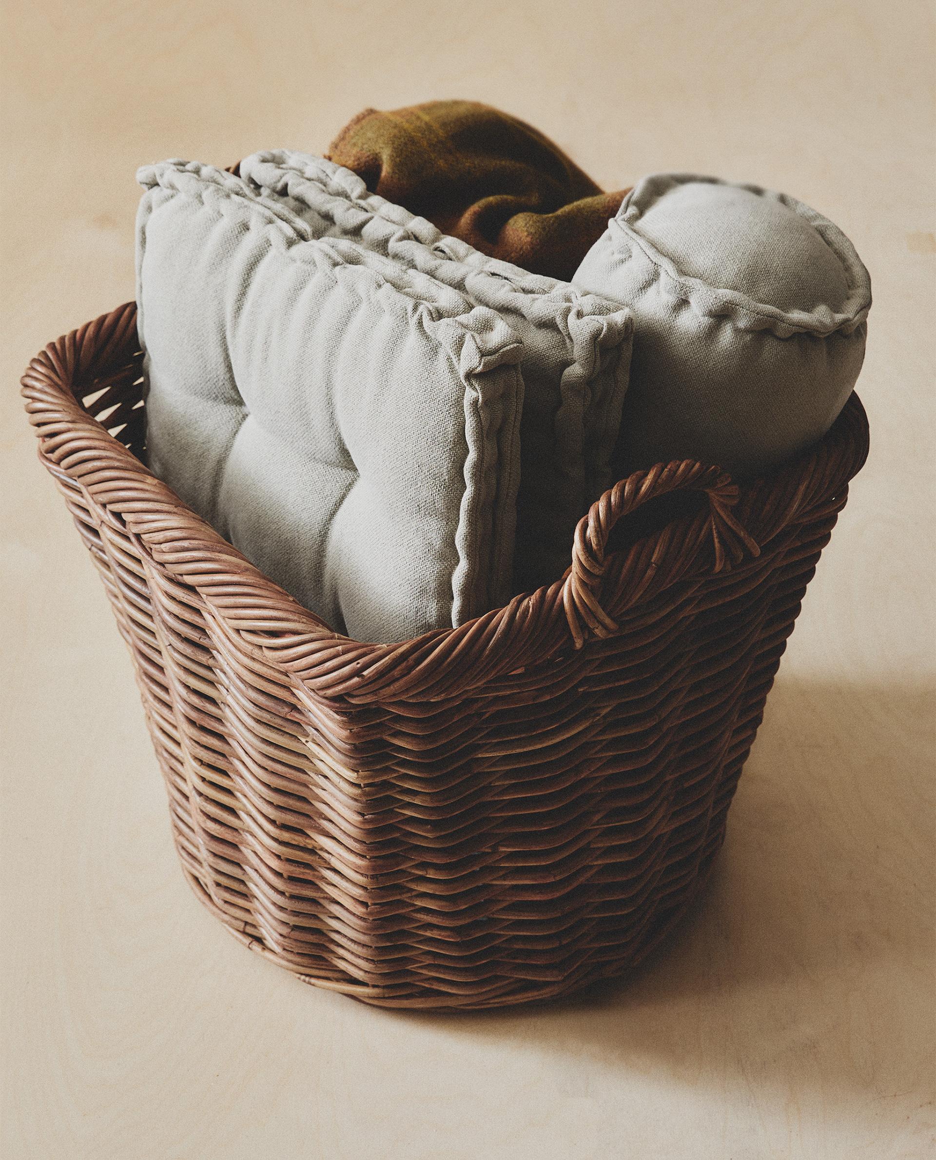 ZARA HOME メッシュデザインバスケット2個セット※単品も可能 キッズ バスケット ペーパー サーカス | Zara Home 日本/Japan
