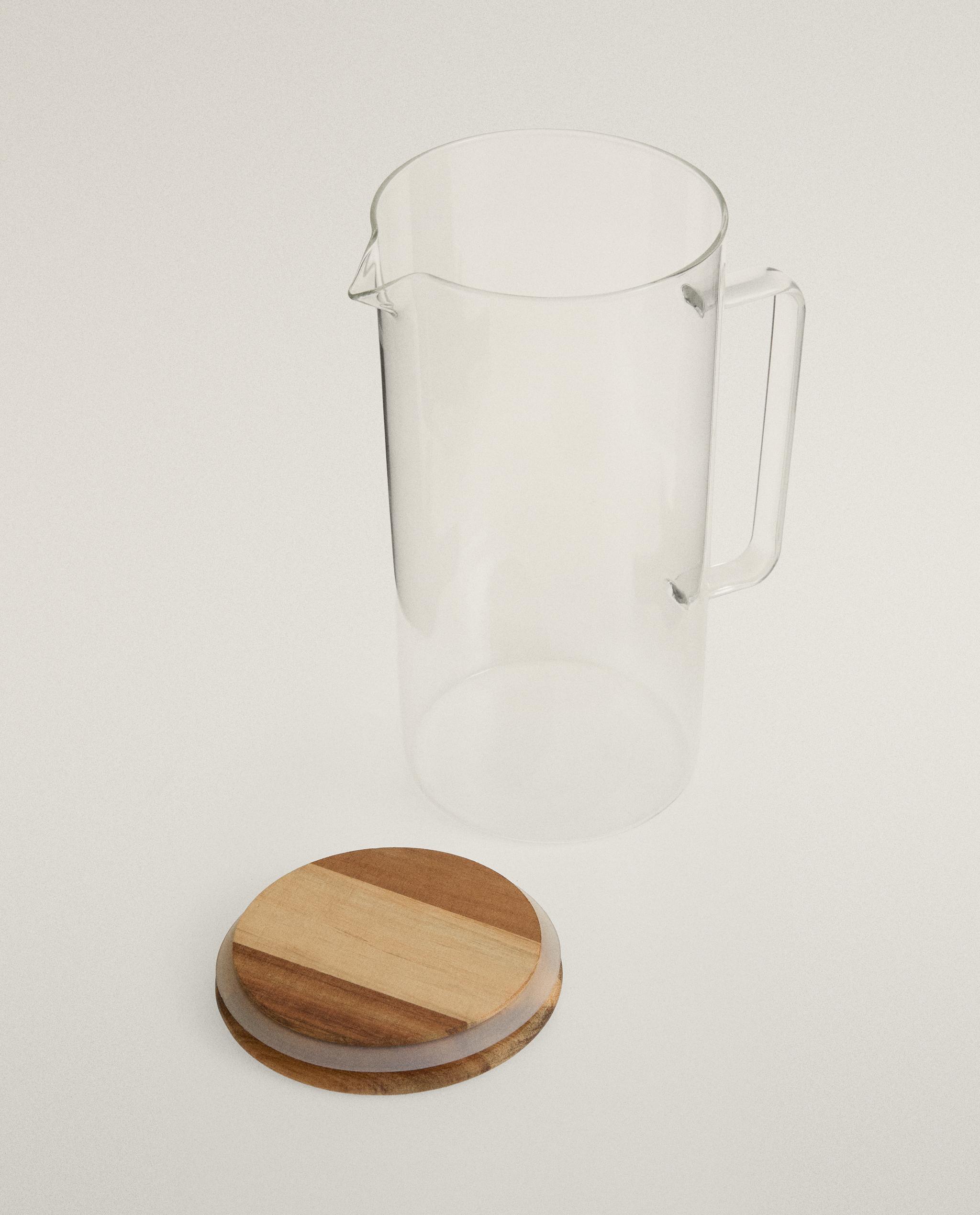BOROSILICATE GLASS JUG WITH LID product thumbnail 9