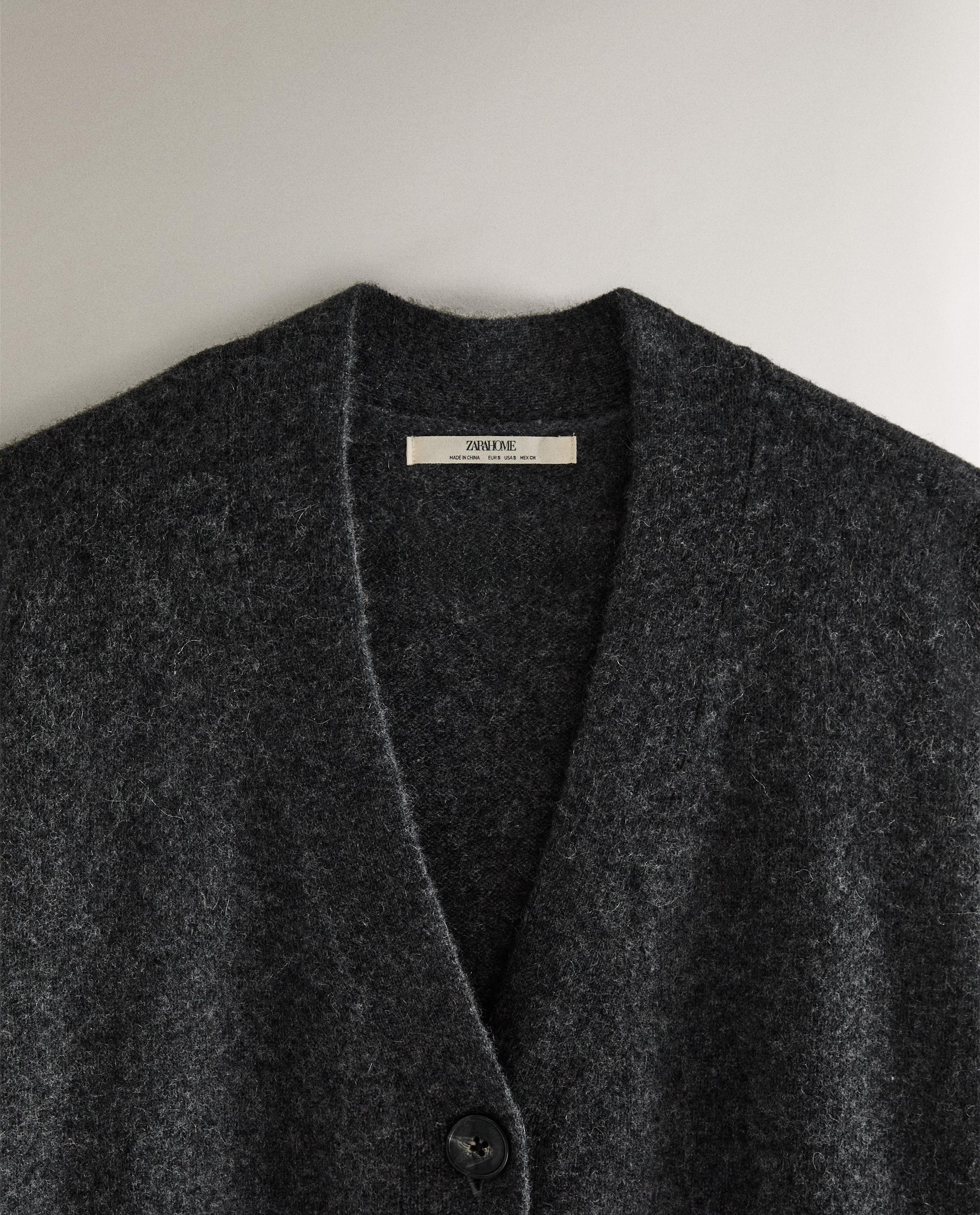 CASACO COMPRIDO CASHMERE | Zara Home Brasil