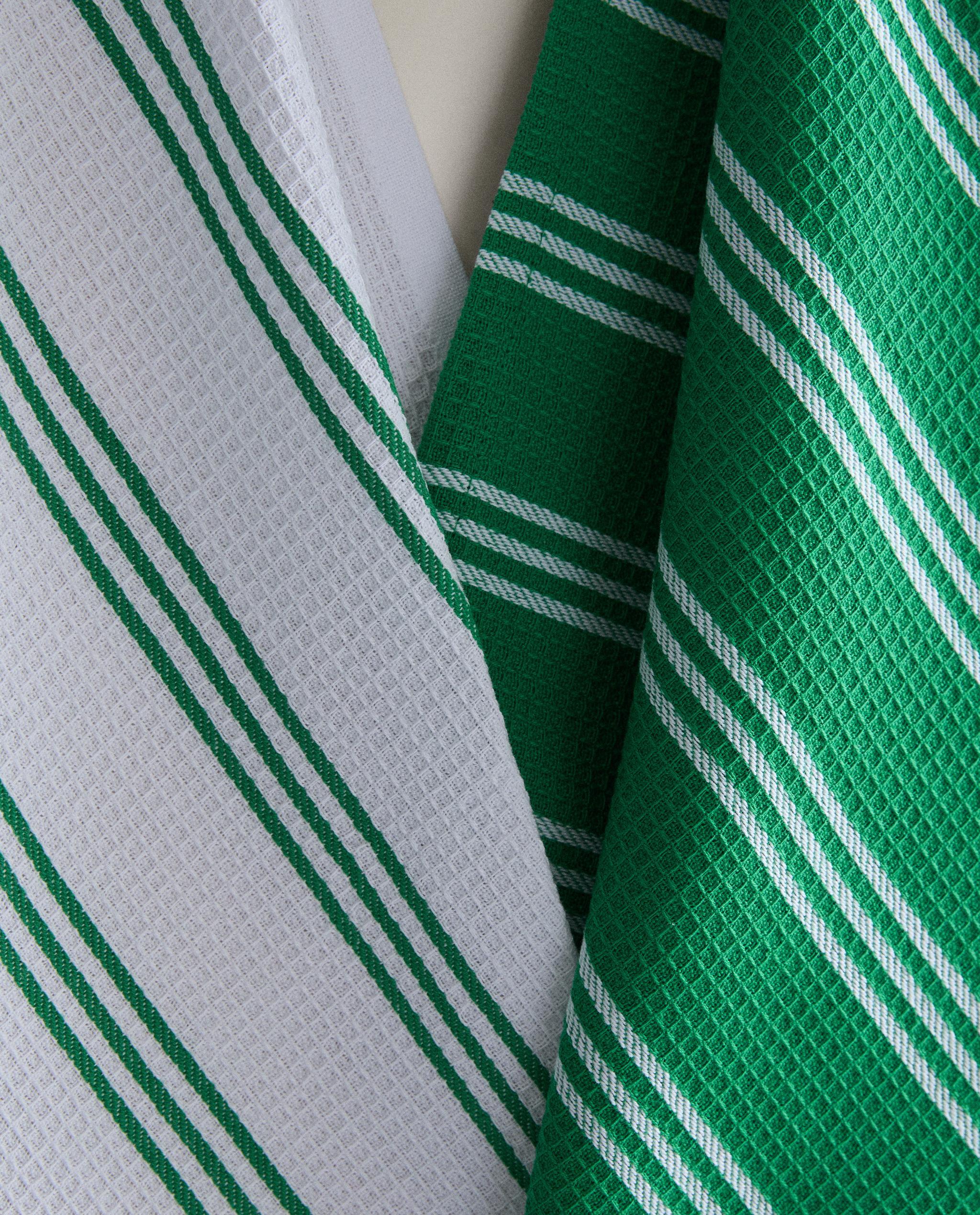 PACK OF STRIPED TEA TOWELS (PACK OF 2) product thumbnail 5