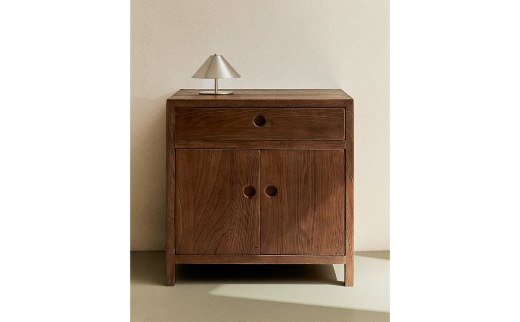 ELM WOOD SIDE TABLE ELM WOOD SIDE TABLE