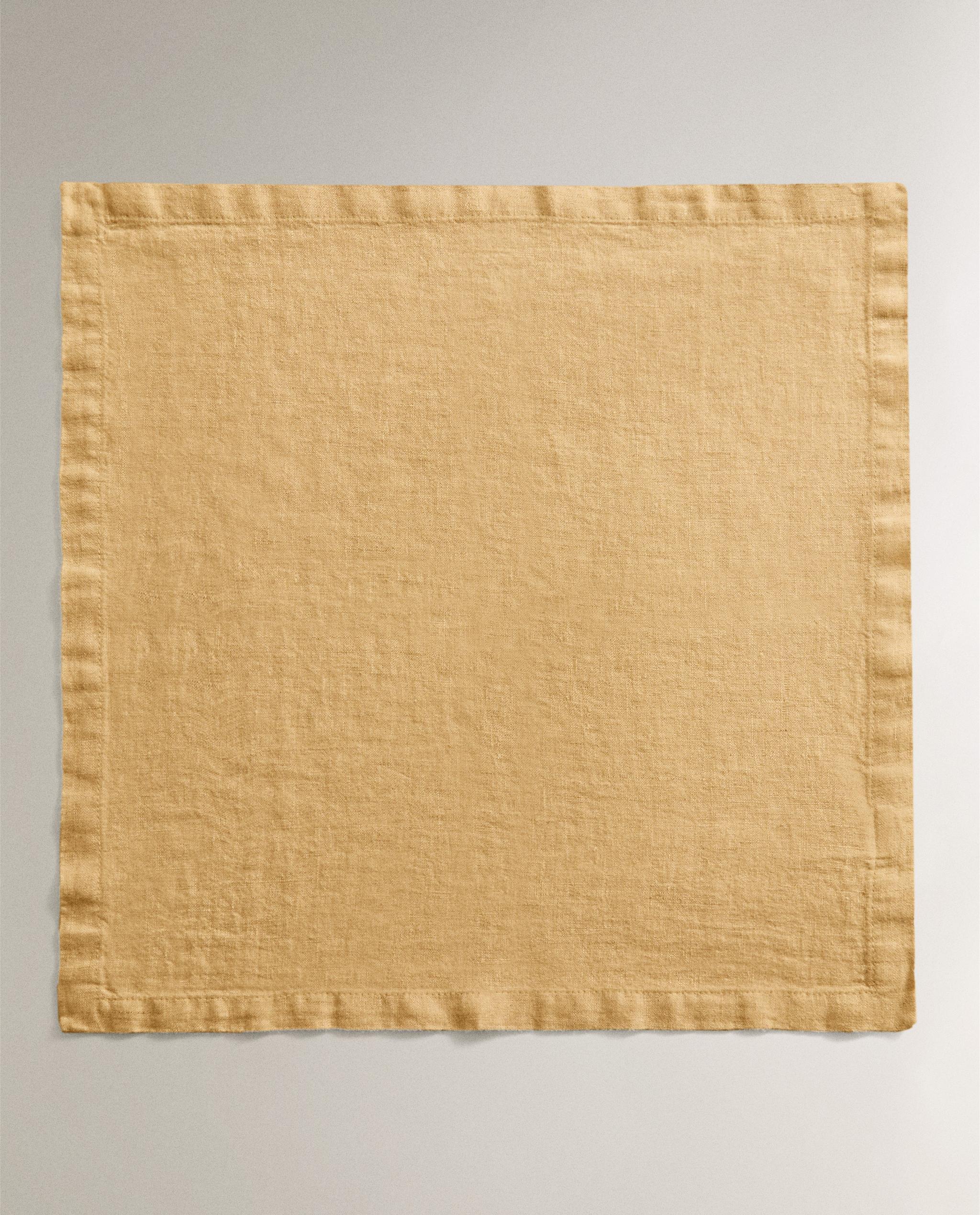 SET OF WASHED LINEN NAPKINS (SET OF 2) | Zara Home Canada