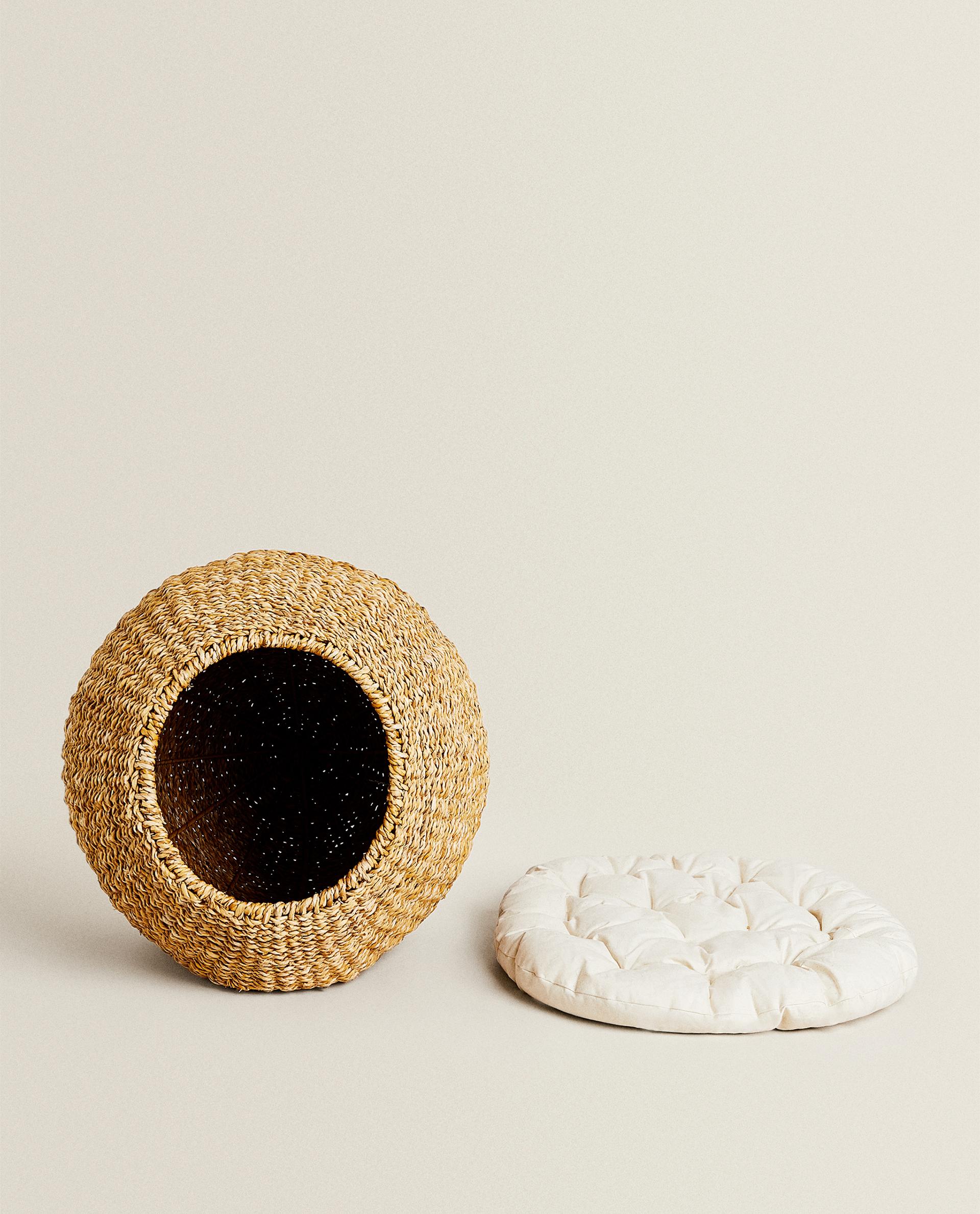 【ZARA HOME】シーグラス ペットベッド SEAGRASS PET BED | Zara Home United States of America
