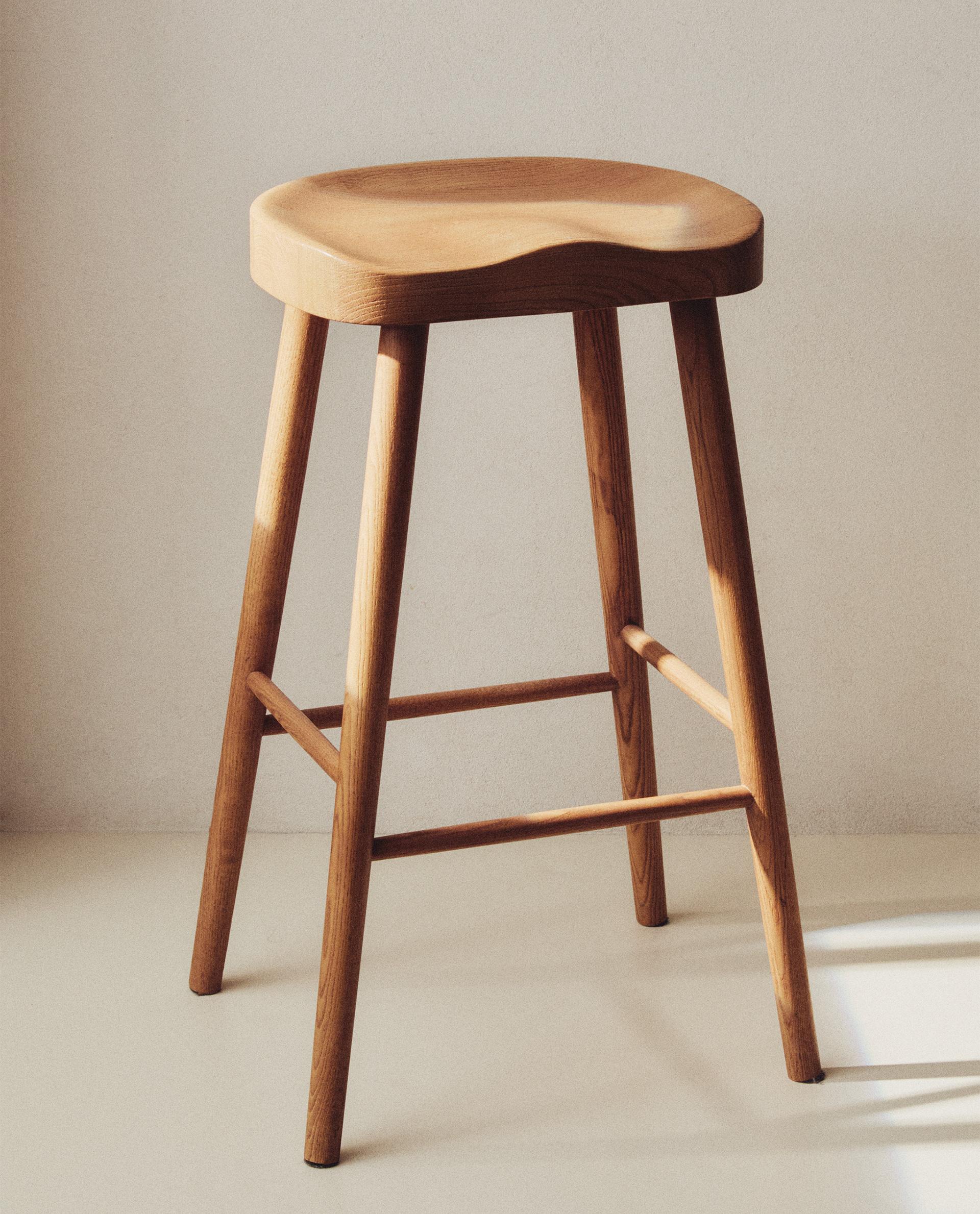 アッシュ＆シーグラス スツール　zara  椅子 アッシュ＆シーグラス ベンチ | Zara Home 日本/Japan