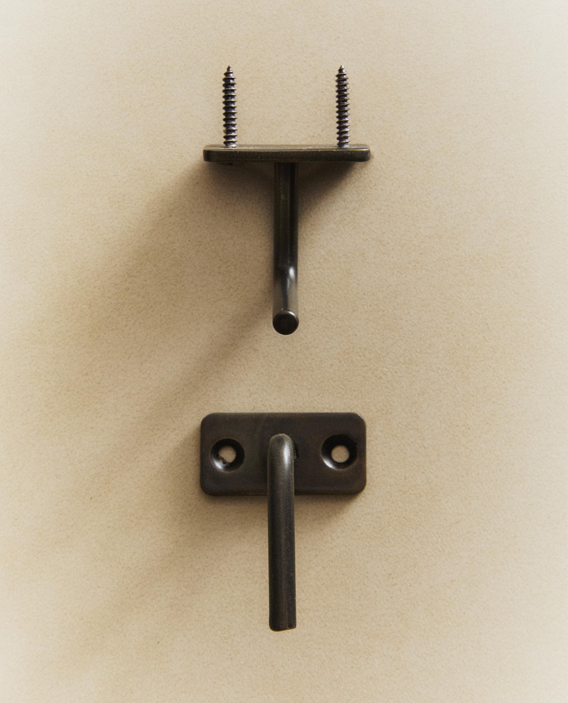 PACK OF SMALL DARK METAL HOOKS | Zara Home United States of America