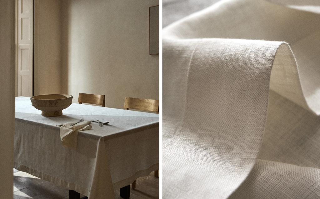 NAPPE LIN COULEUR UNIE NAPPE LIN COULEUR UNIE