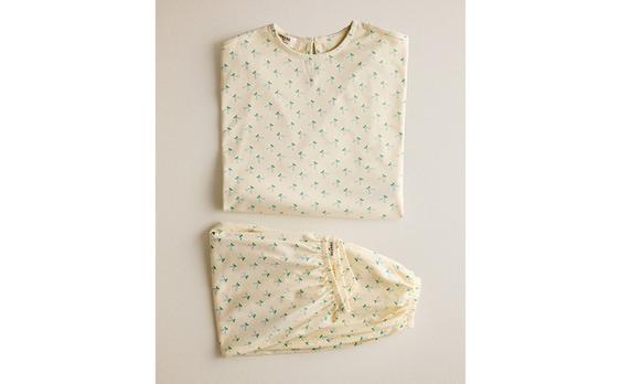 KIDS' FLORAL PYJAMAS