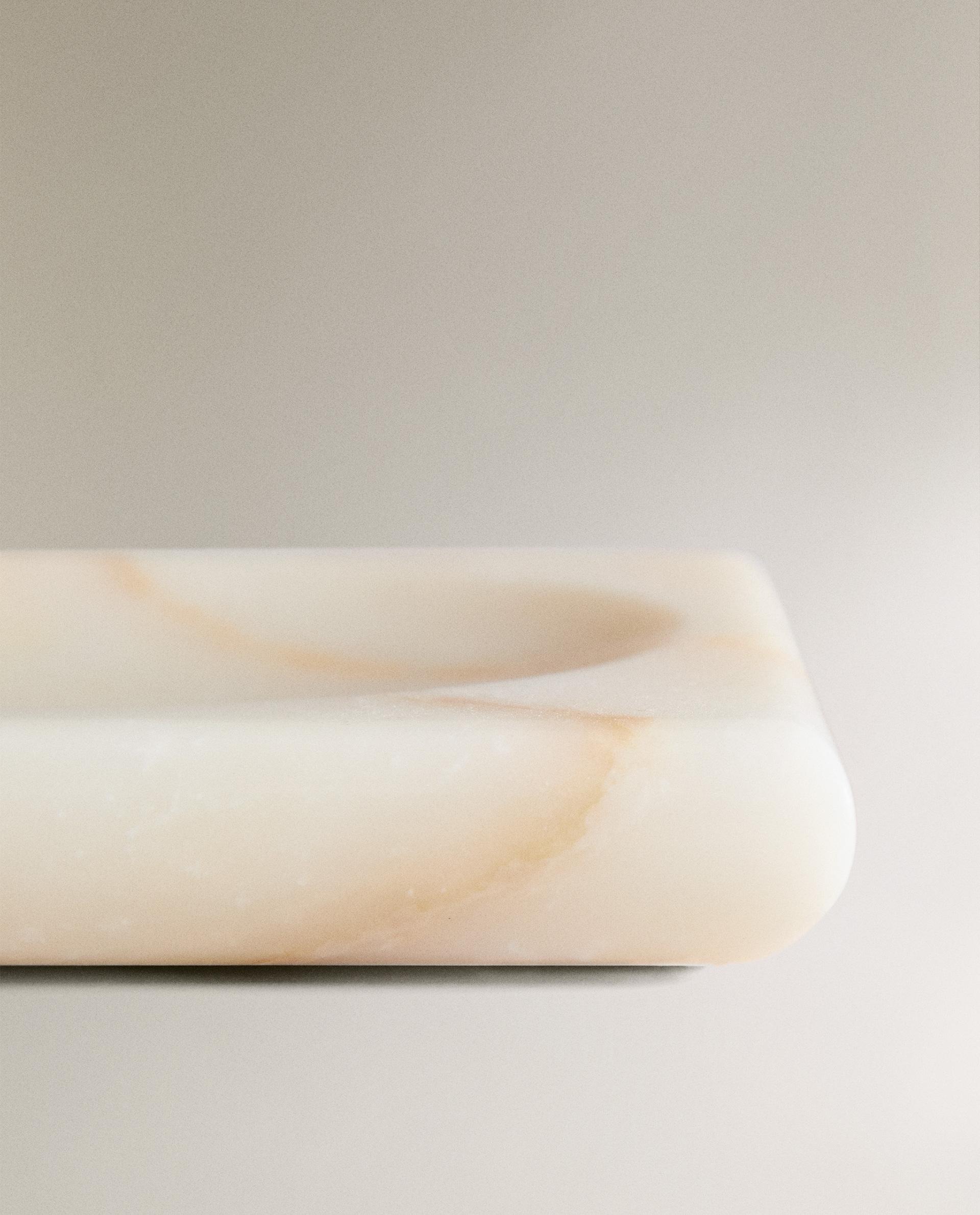 MARBLE BATHROOM SOAP DISH