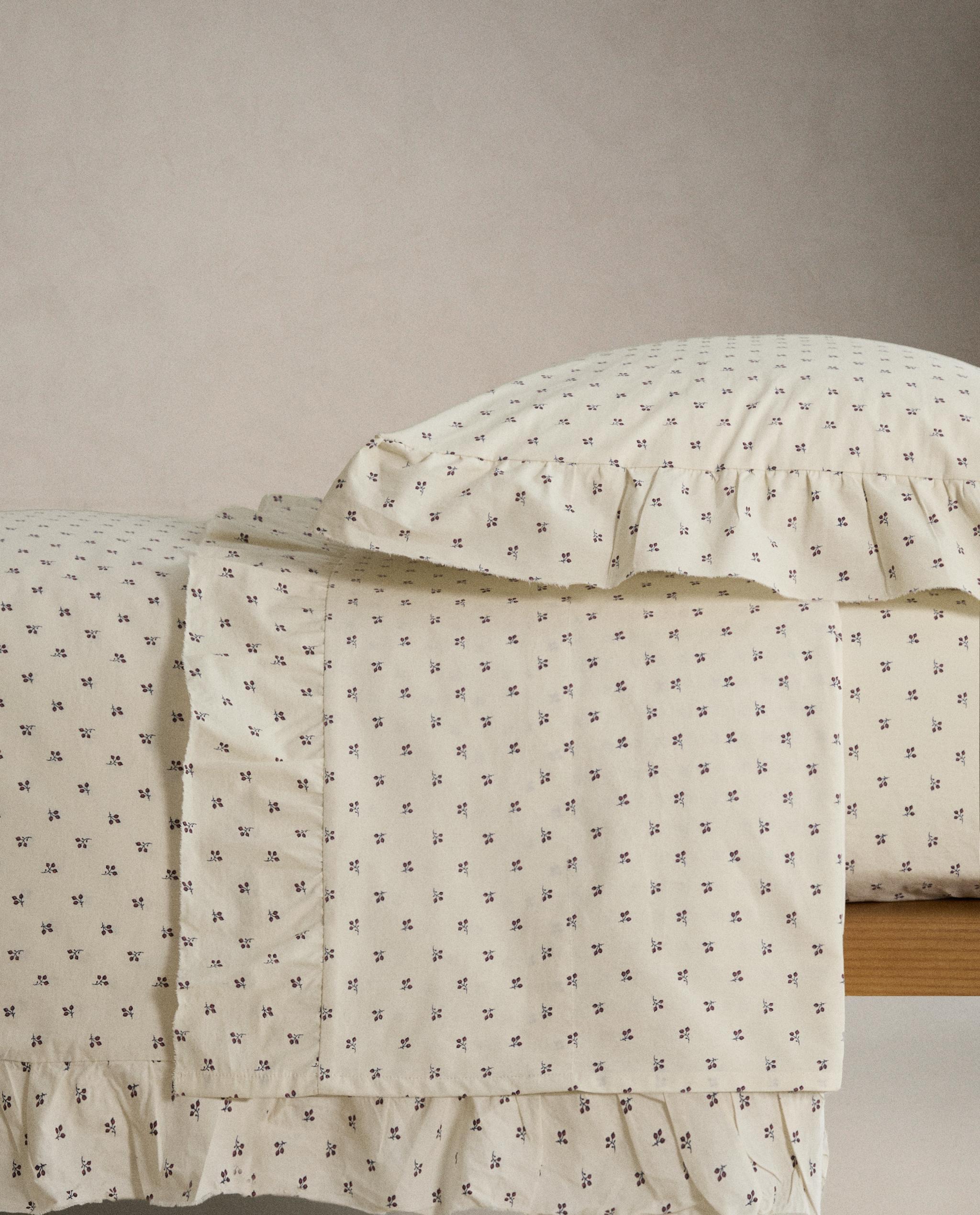 キッズ 花柄 フリル 掛け布団カバー | Zara Home 日本/Japan