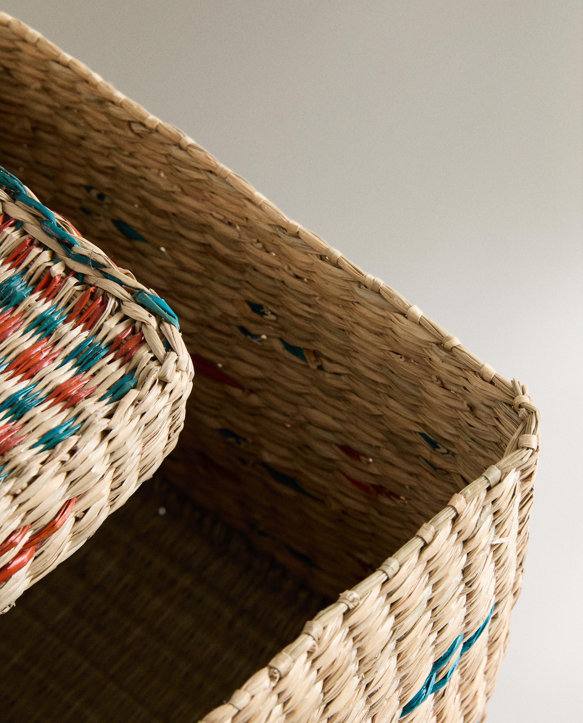 CHILDREN'S SEAGRASS BASKET WITH LID product thumbnail 6
