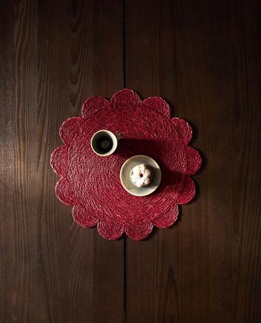 CHRISTMAS FLOWER PLACEMAT