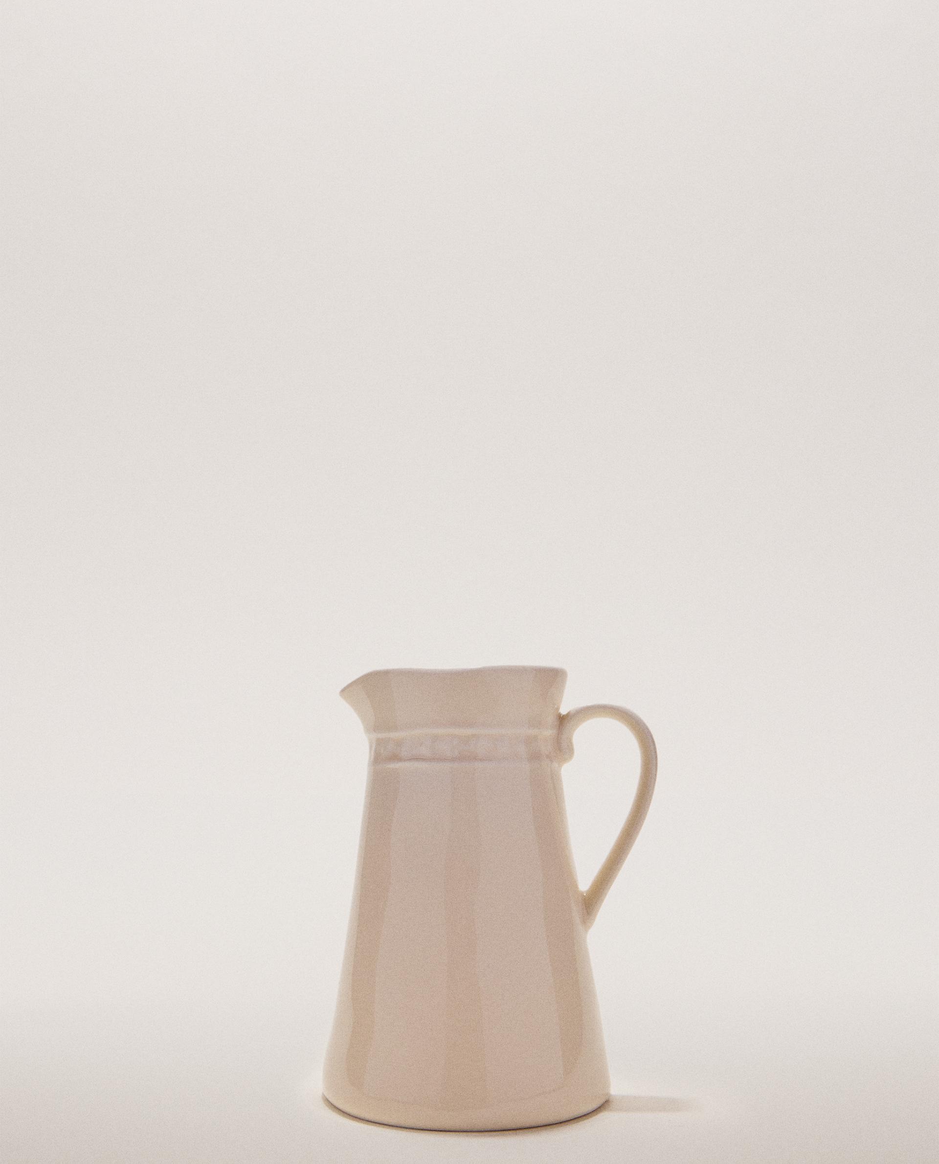 レリーフ ストーンウェア ミルクピッチャー | Zara Home 日本/Japan