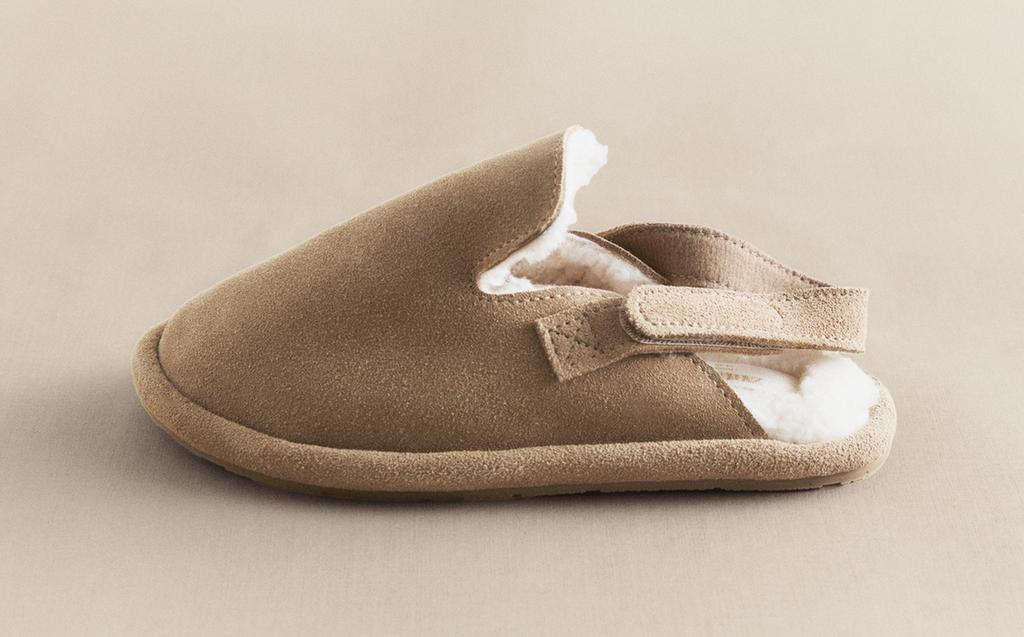 KIDS' WARM LEATHER CLOGS KIDS' WARM LEATHER CLOGS