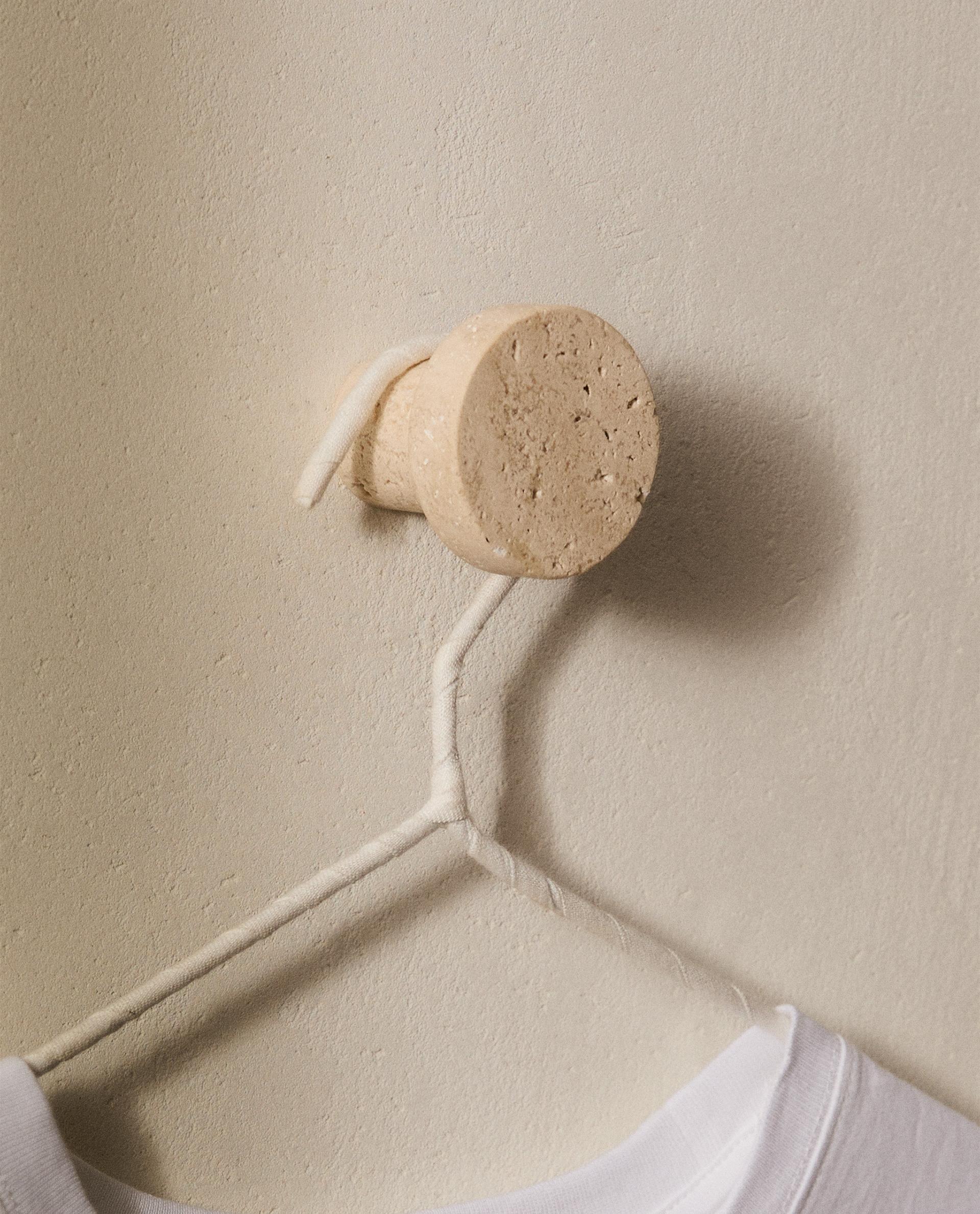 BEIGE MARBLE HOOK | Zara Home United States of America