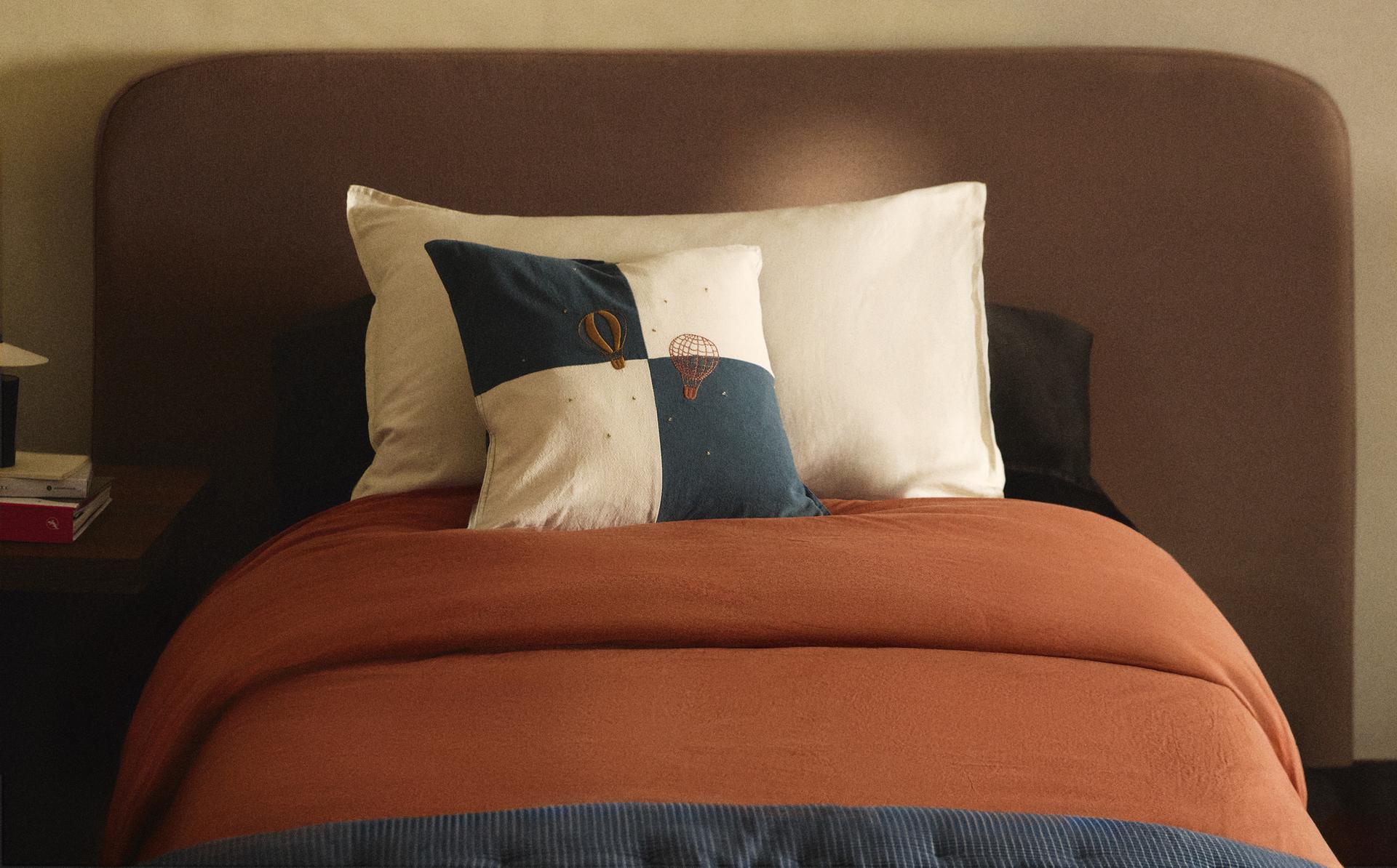 KIDS' DYED DUVET COVER KIDS' DYED DUVET COVER