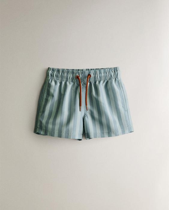 ثوب سباحة مخطط للأطفال ثوب سباحة مخطط للأطفال