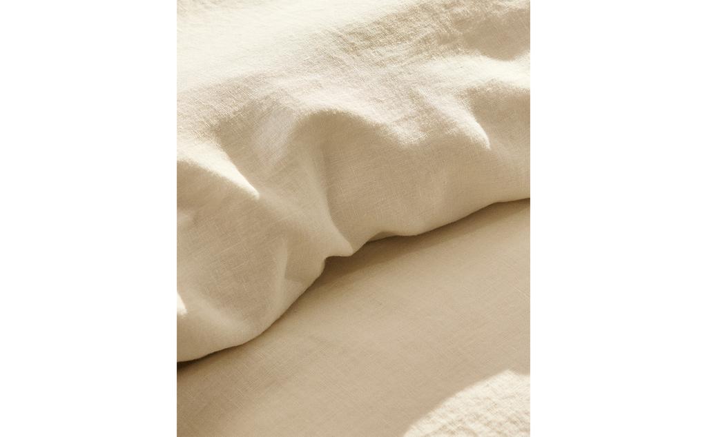 (140 GxM²) WASHED LINEN DUVET COVER