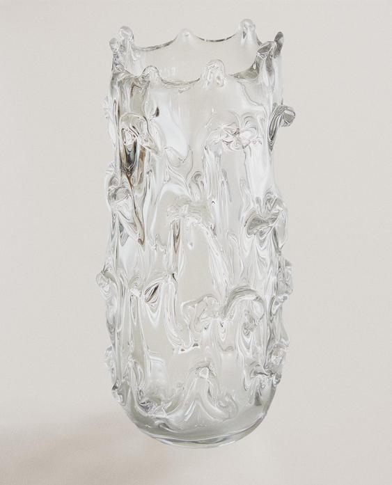 LARGE IRREGULAR DECORATIVE VASE