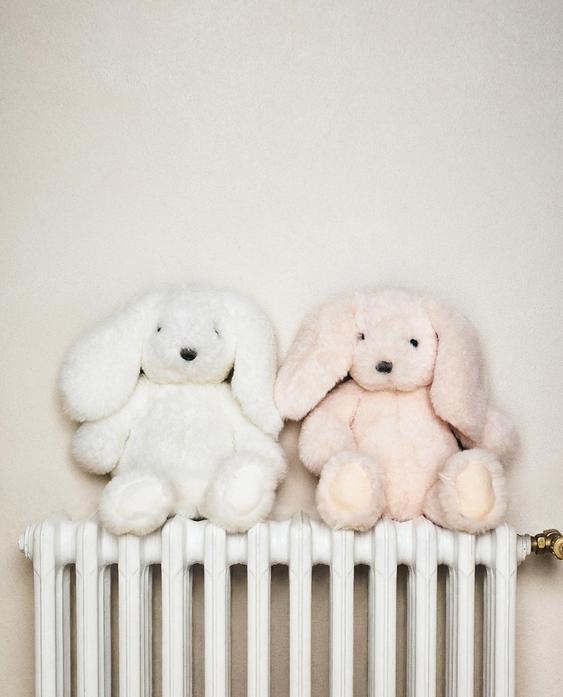 PELUCHE INFANTIL CONEJITO BLANCO