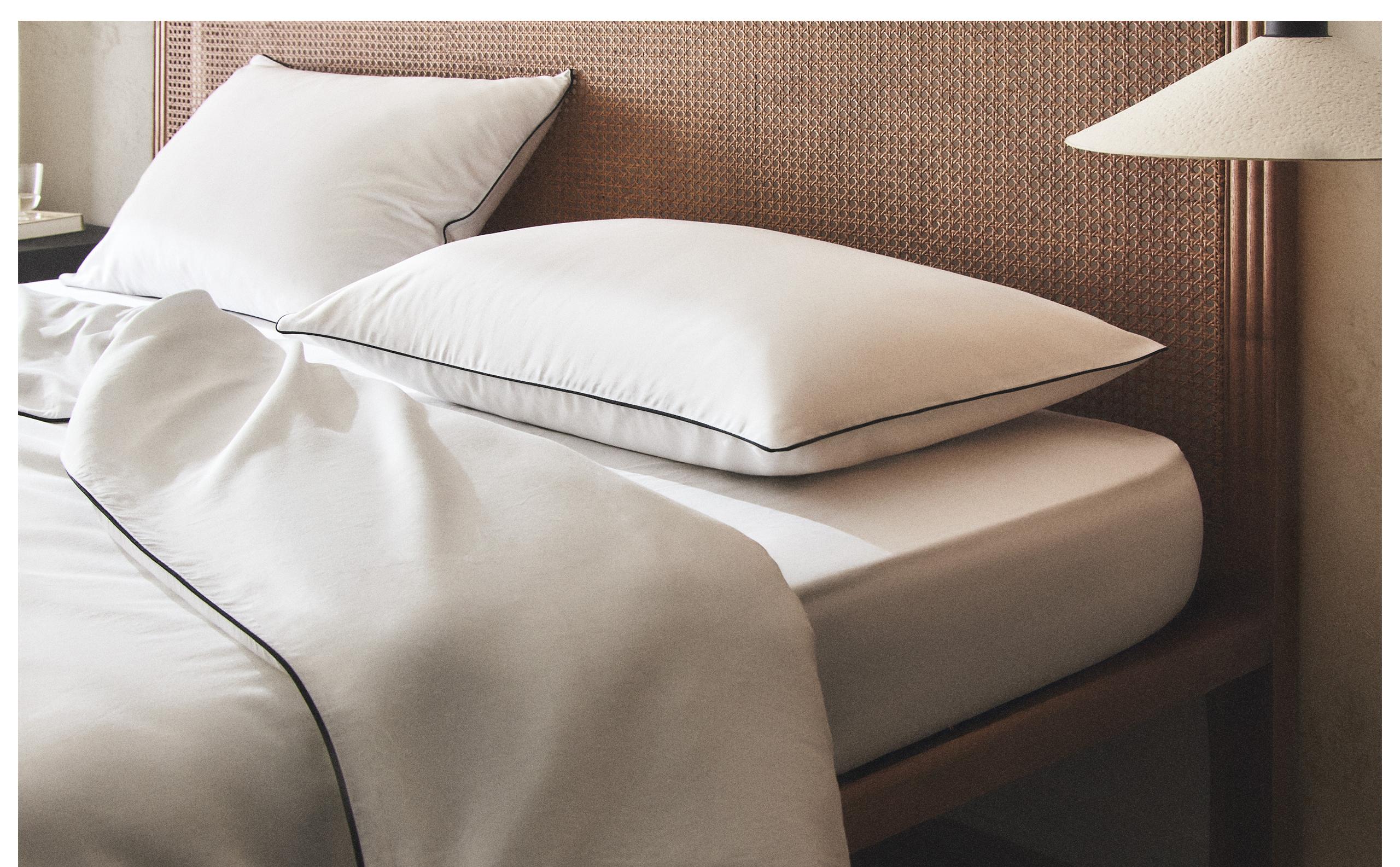 サテンパイピング デュベカバー | Zara Home 日本/Japan