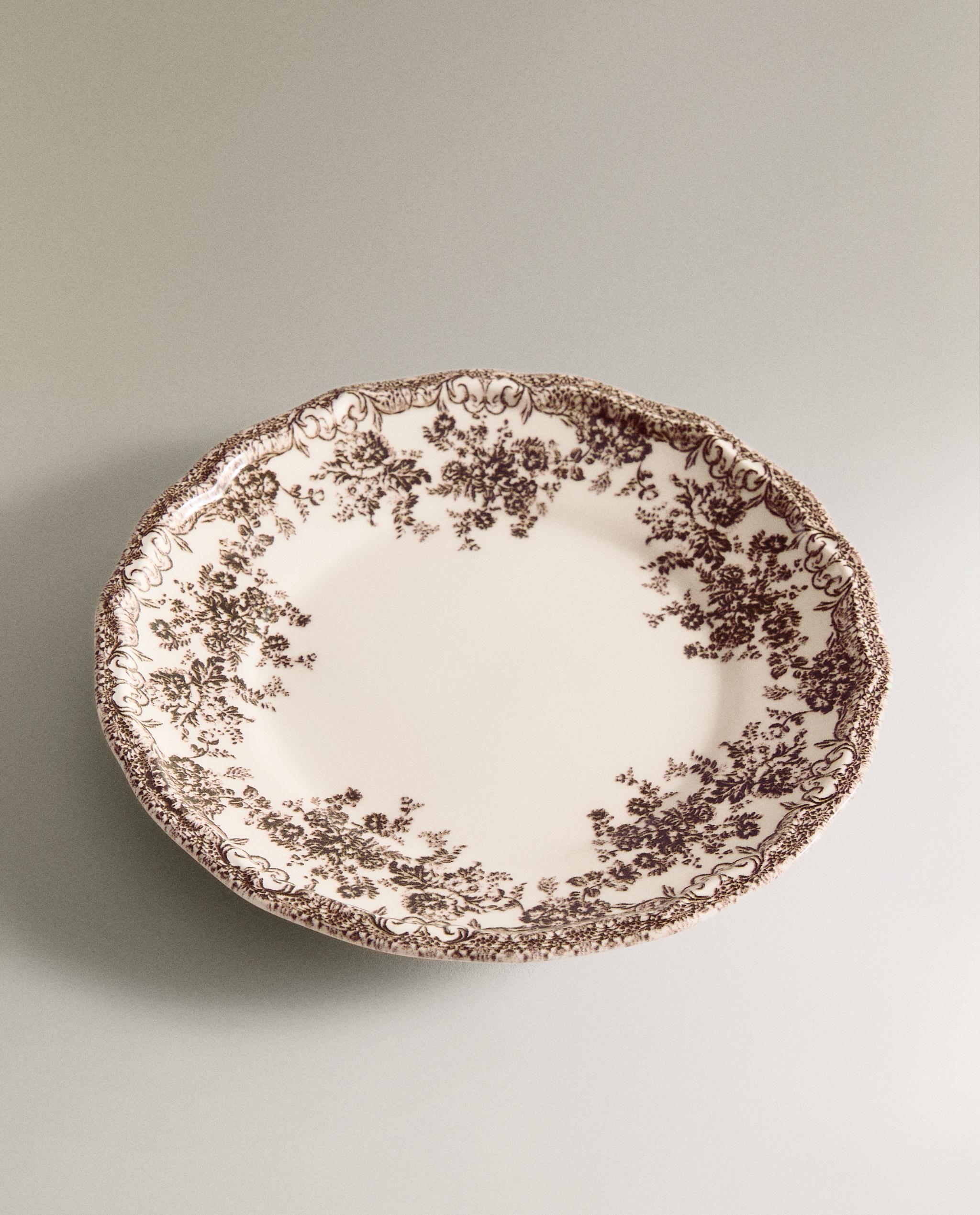 FLORAL EARTHENWARE SIDE PLATE product thumbnail 14