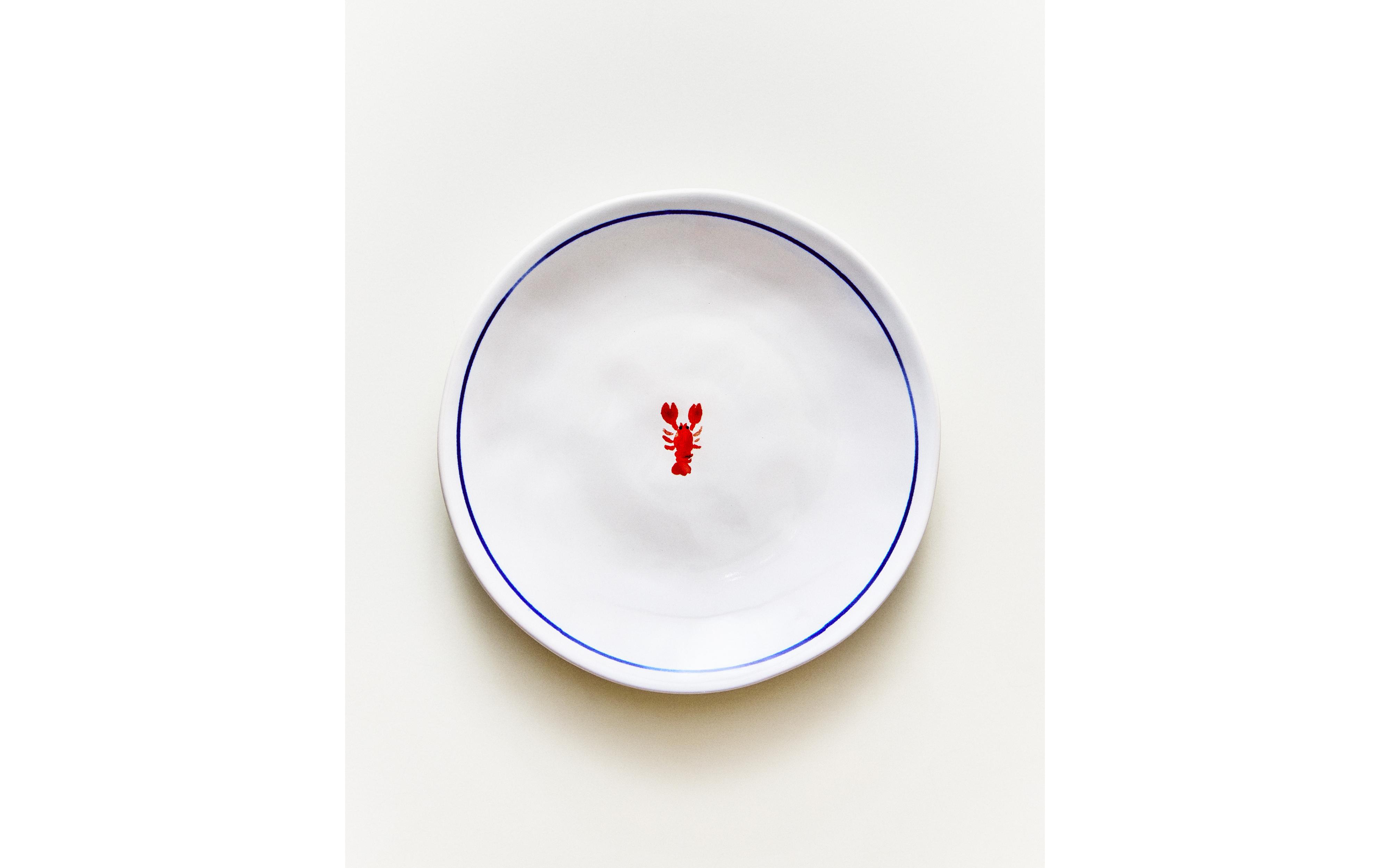 MARINE ANIMAL STONEWARE SIDE PLATE product thumbnail 2