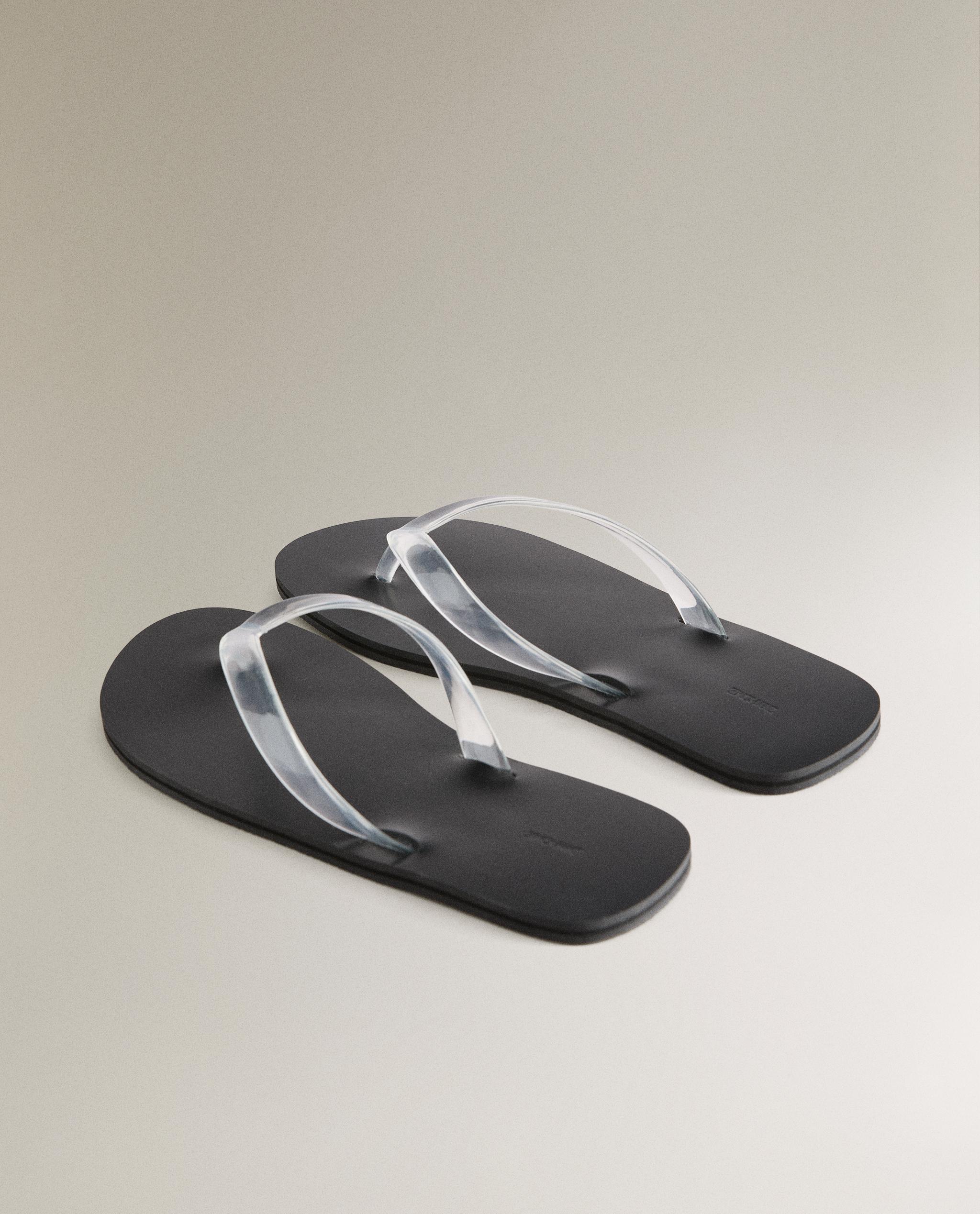 MINIMALIST TRANSPARENT SANDALS product thumbnail 5