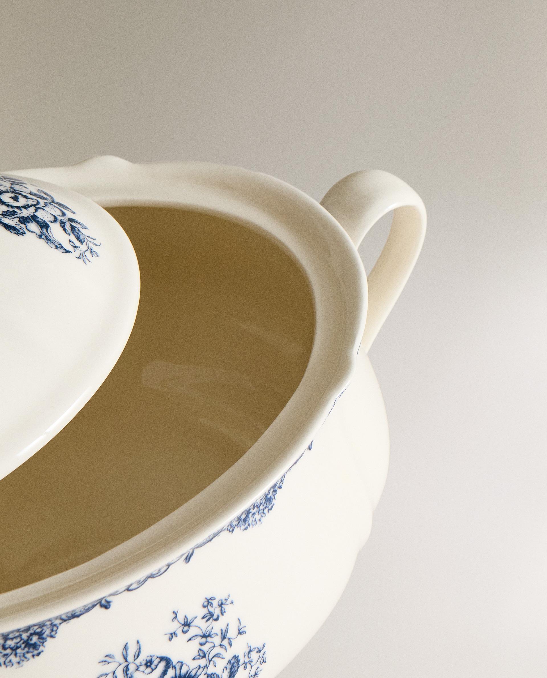 FLORAL EARTHENWARE SERVING TUREEN product thumbnail 8