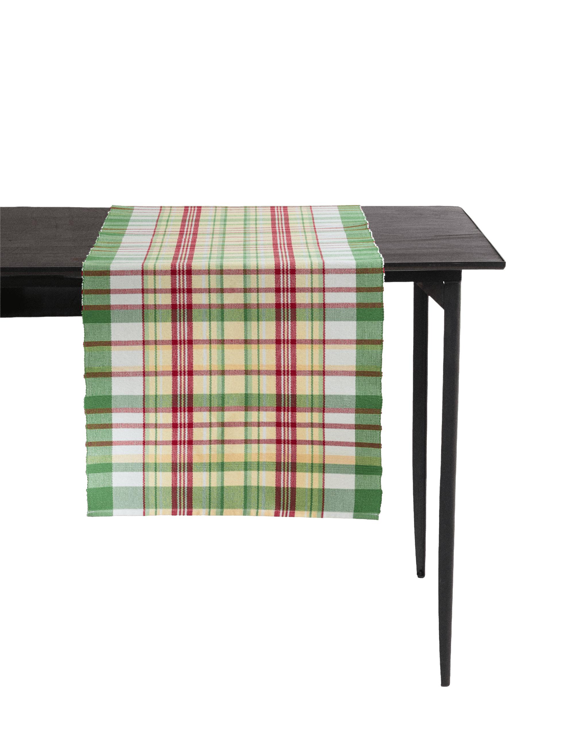 COLOURED CHECK TABLE RUNNER product thumbnail 8