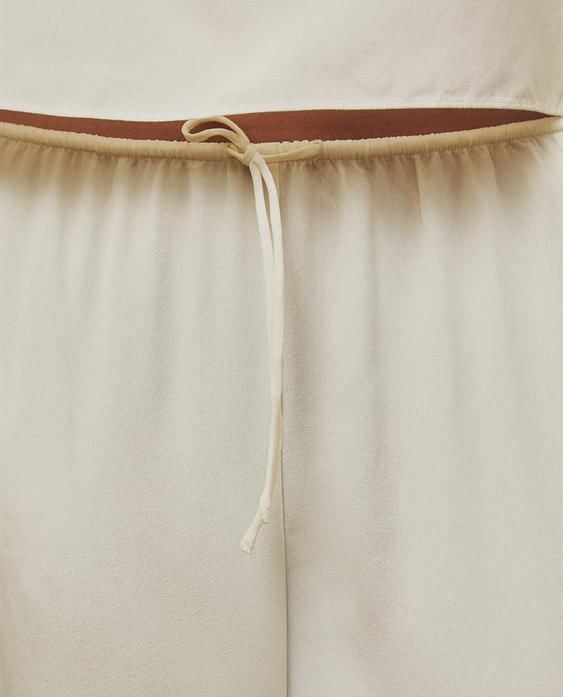 CALÇA DE SEDA