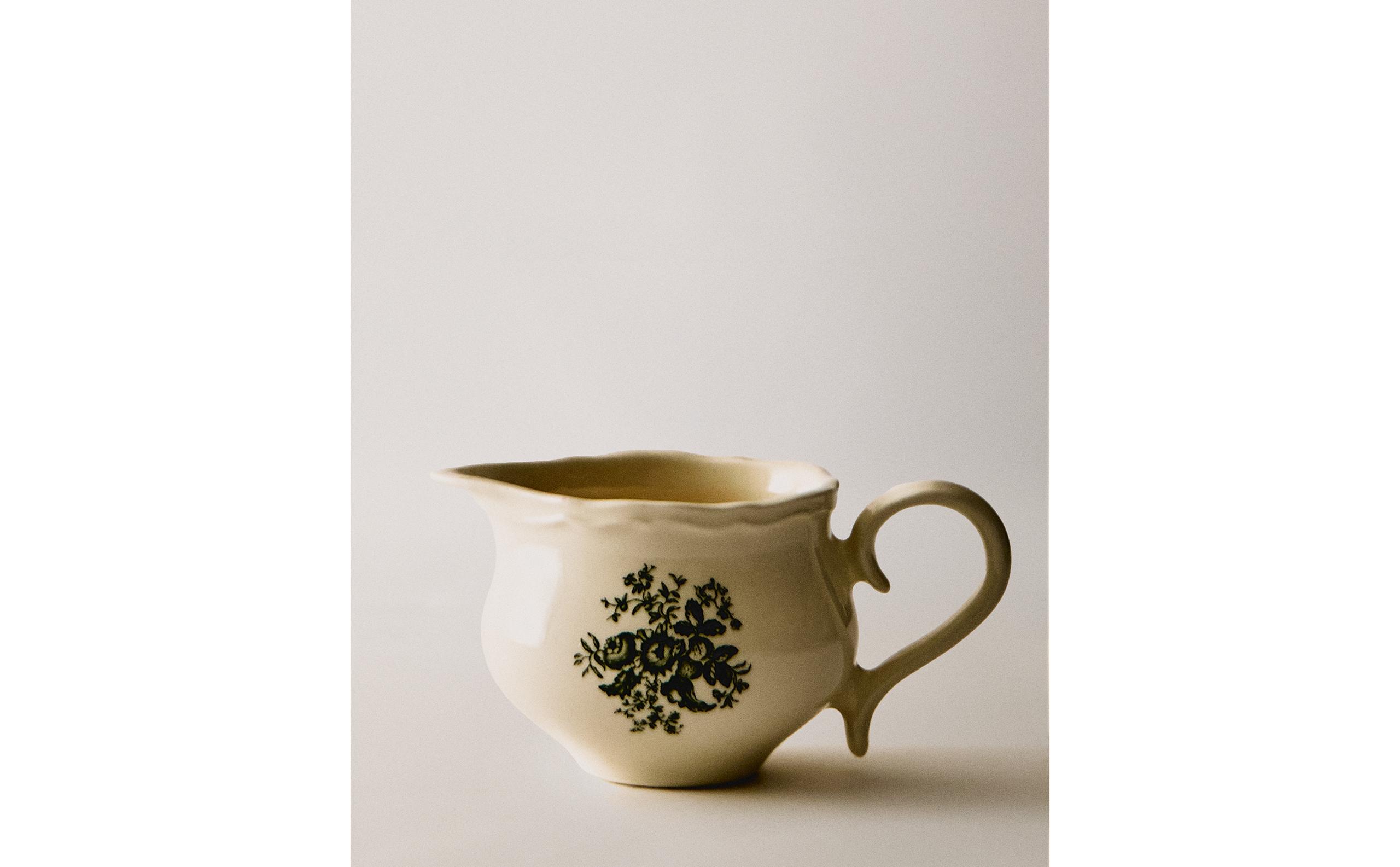 FLORAL EARTHENWARE MILK JUG product thumbnail 5