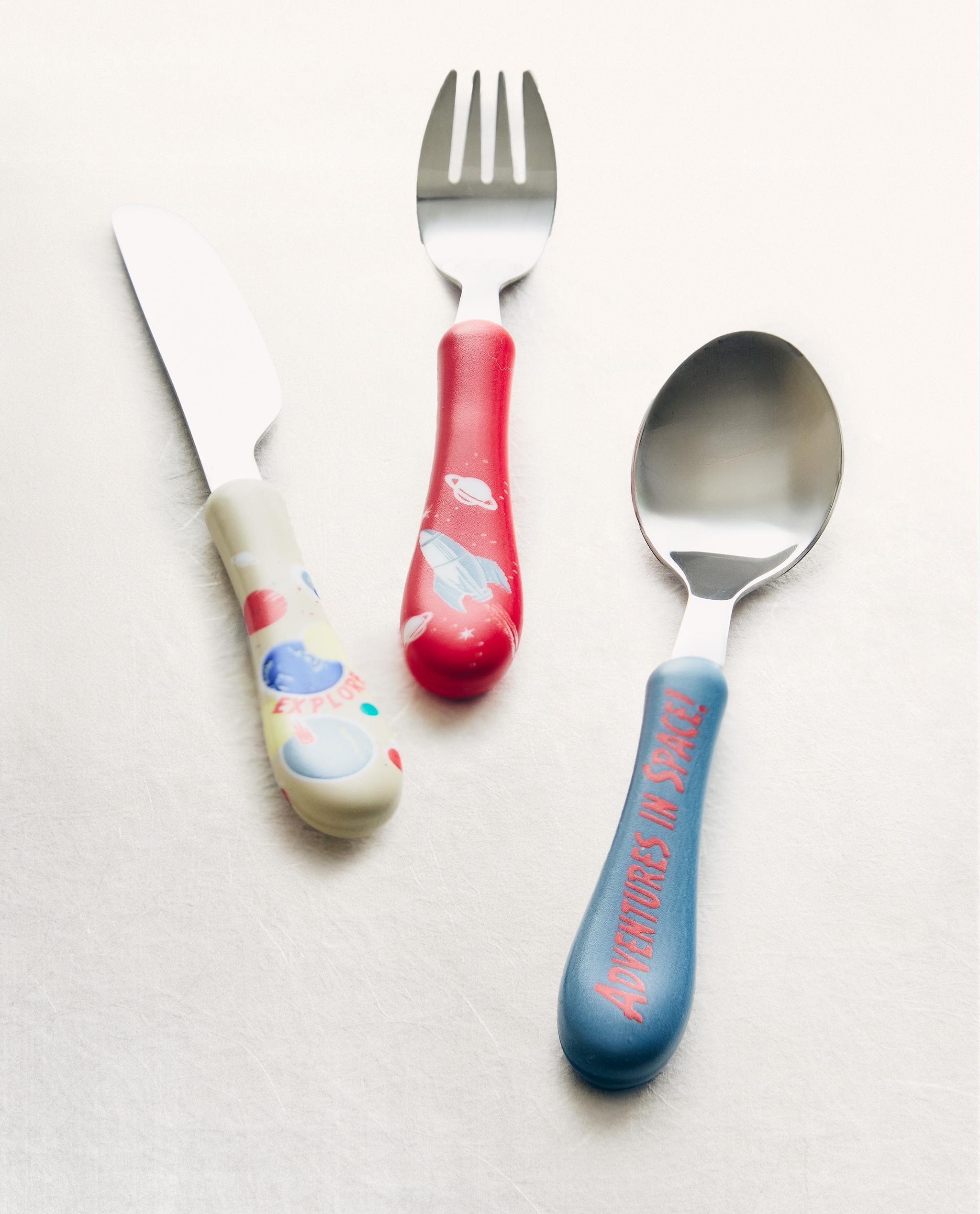 CHILDREN'S SPACE CUTLERY SET product thumbnail 10
