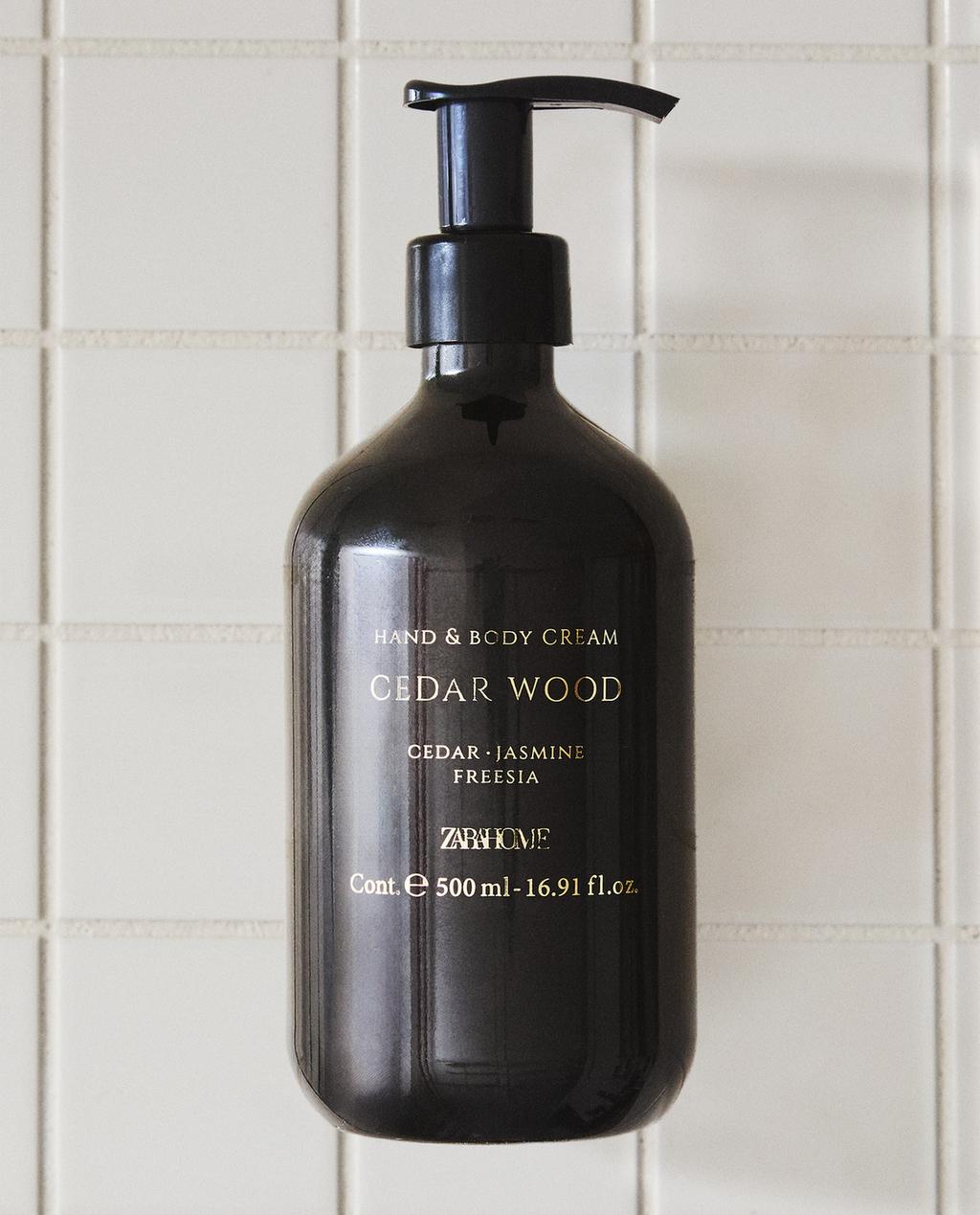 (500 ML) CREMA DE MANS CEDAR WOOD