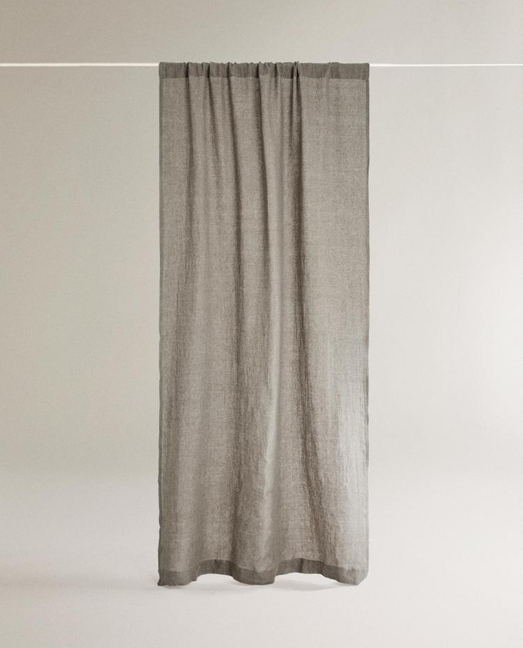 MEDIUM OPACITY LINEN CURTAIN