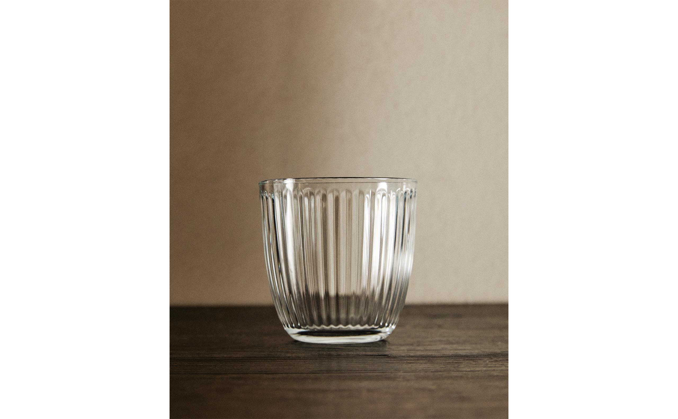 VASO  VIDRIO LINEAS