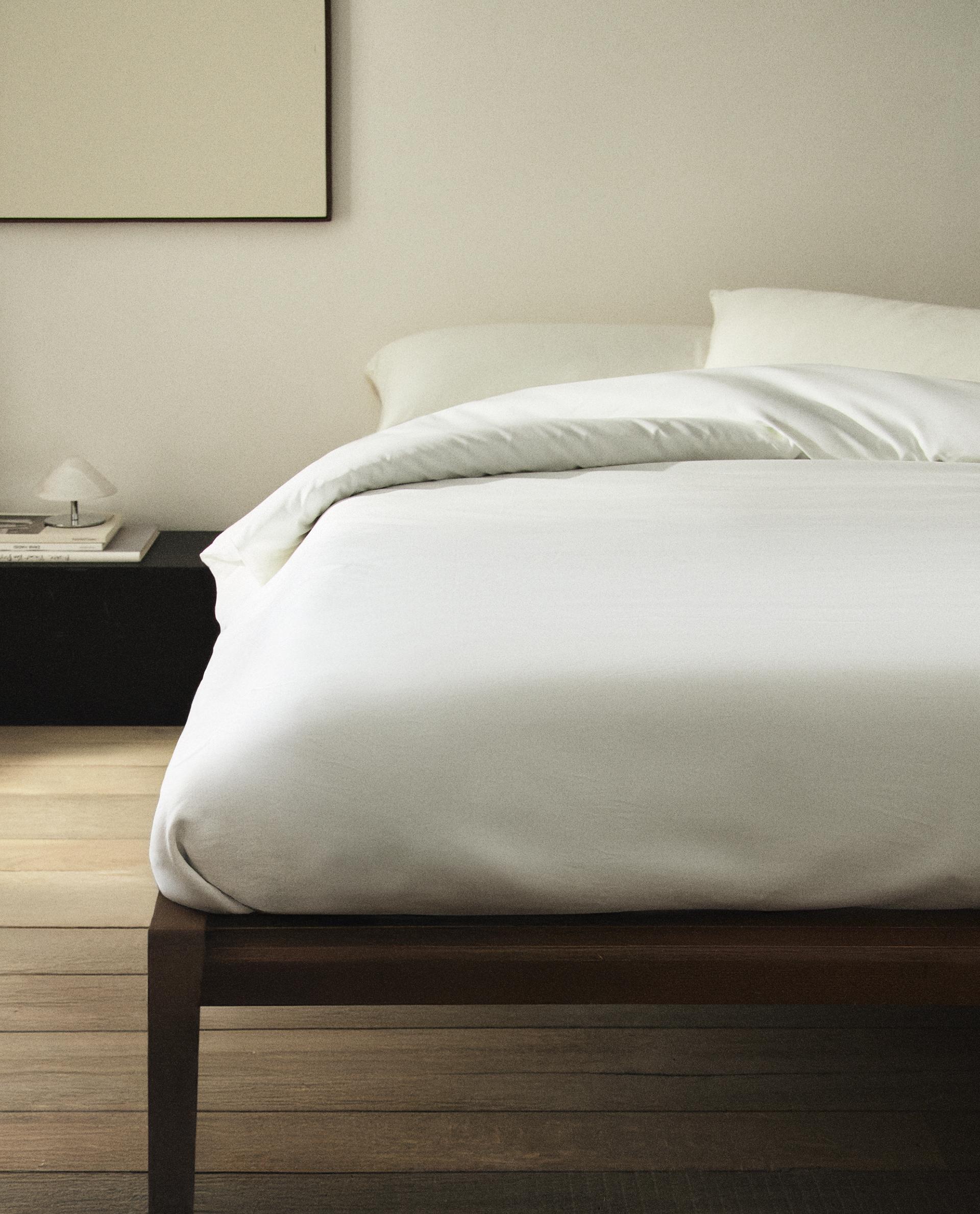 ZARA HOME 掛け布団カバー ダブル サテン 掛け布団カバー（500スレッド） | Zara Home 日本/Japan