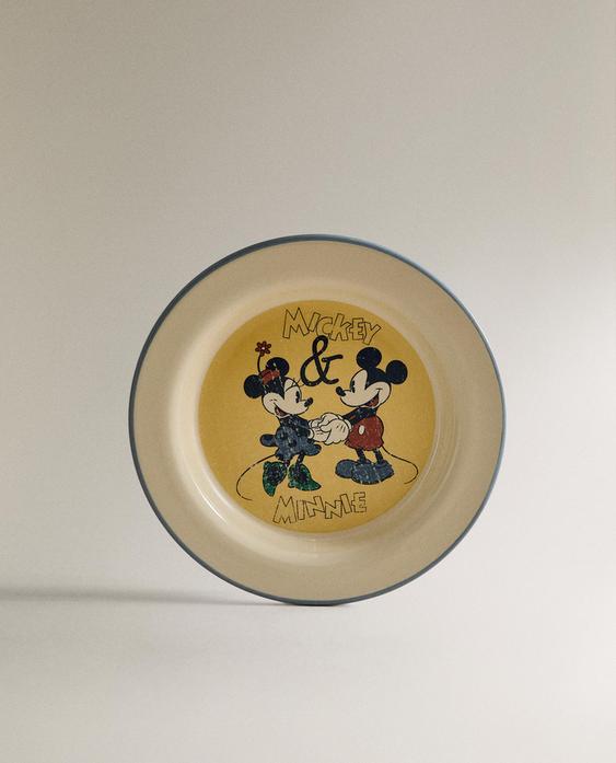 KIDS' MICKEY & MINNIE ©DISNEY CERAMIC PLATE
