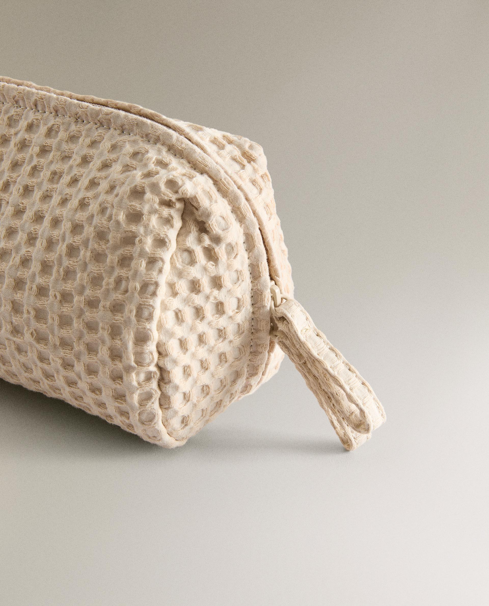 Zara Home Neceser Personalizado Zara Gris SHOPPER TEJIDO Zara Home