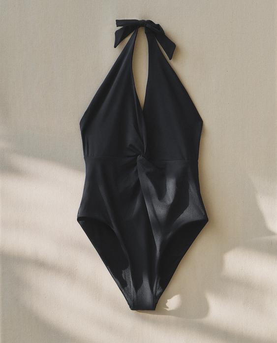 BAÑADOR PLAYA HALTER NUDO BAÑADOR PLAYA HALTER NUDO