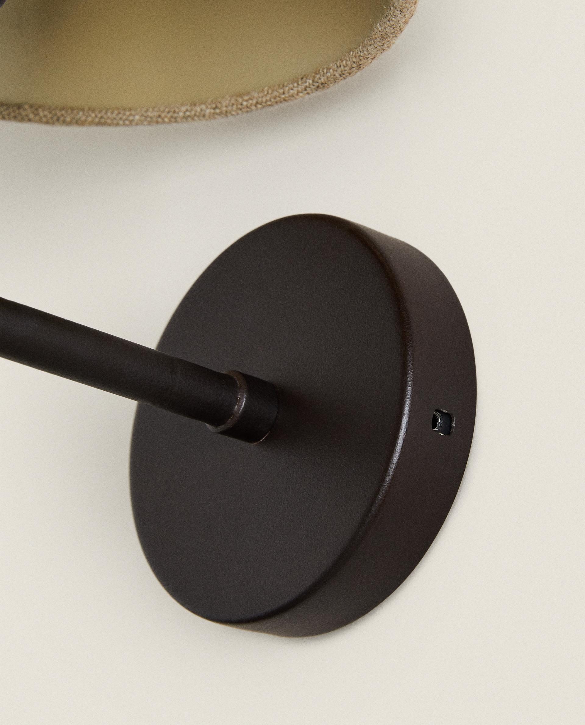 LAMP | WALL LIGHT WITH LINEN LAMPSHADE product thumbnail 7