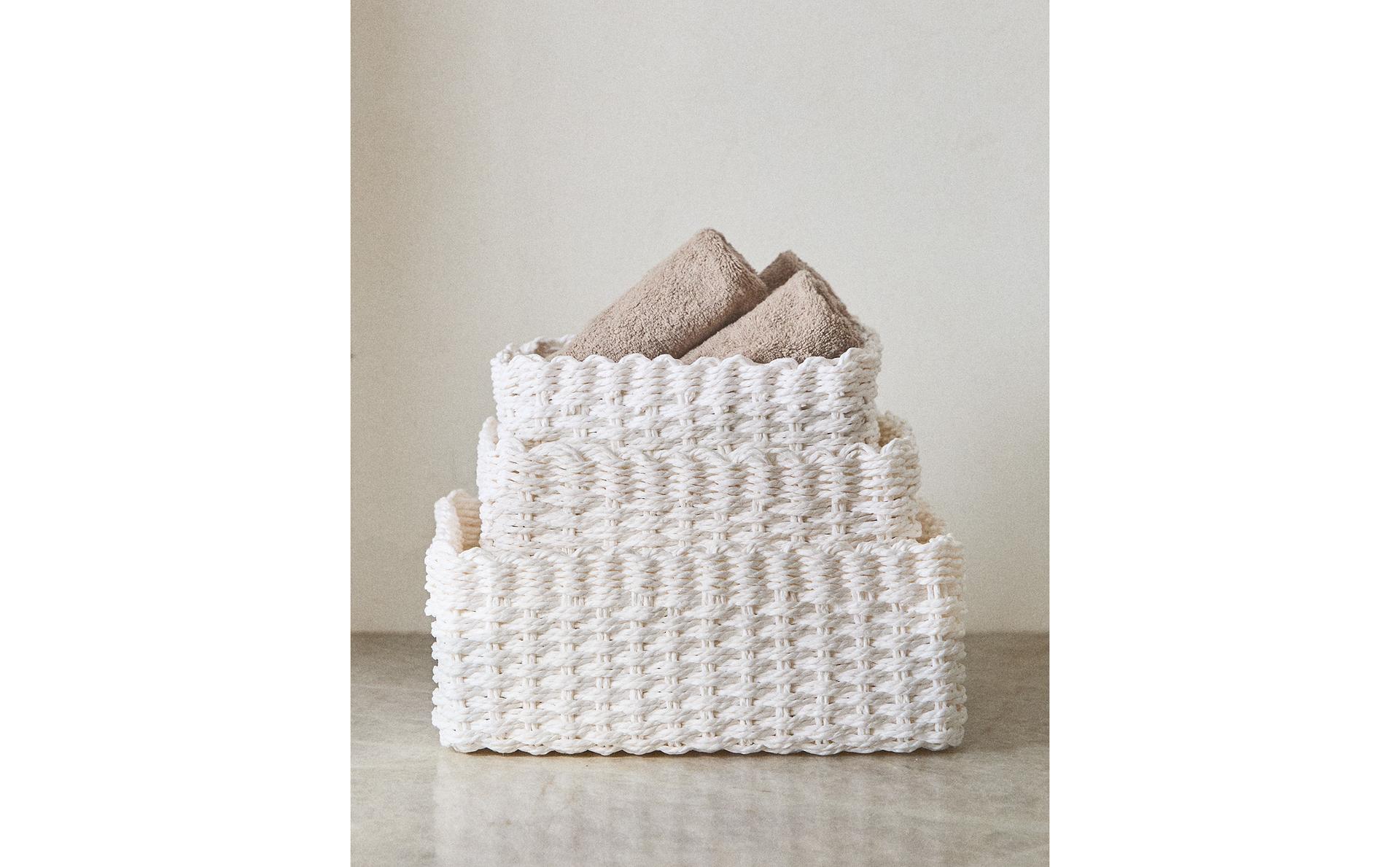 CORBEILLE TRESSÉE PAPIER CORBEILLE TRESSÉE PAPIER